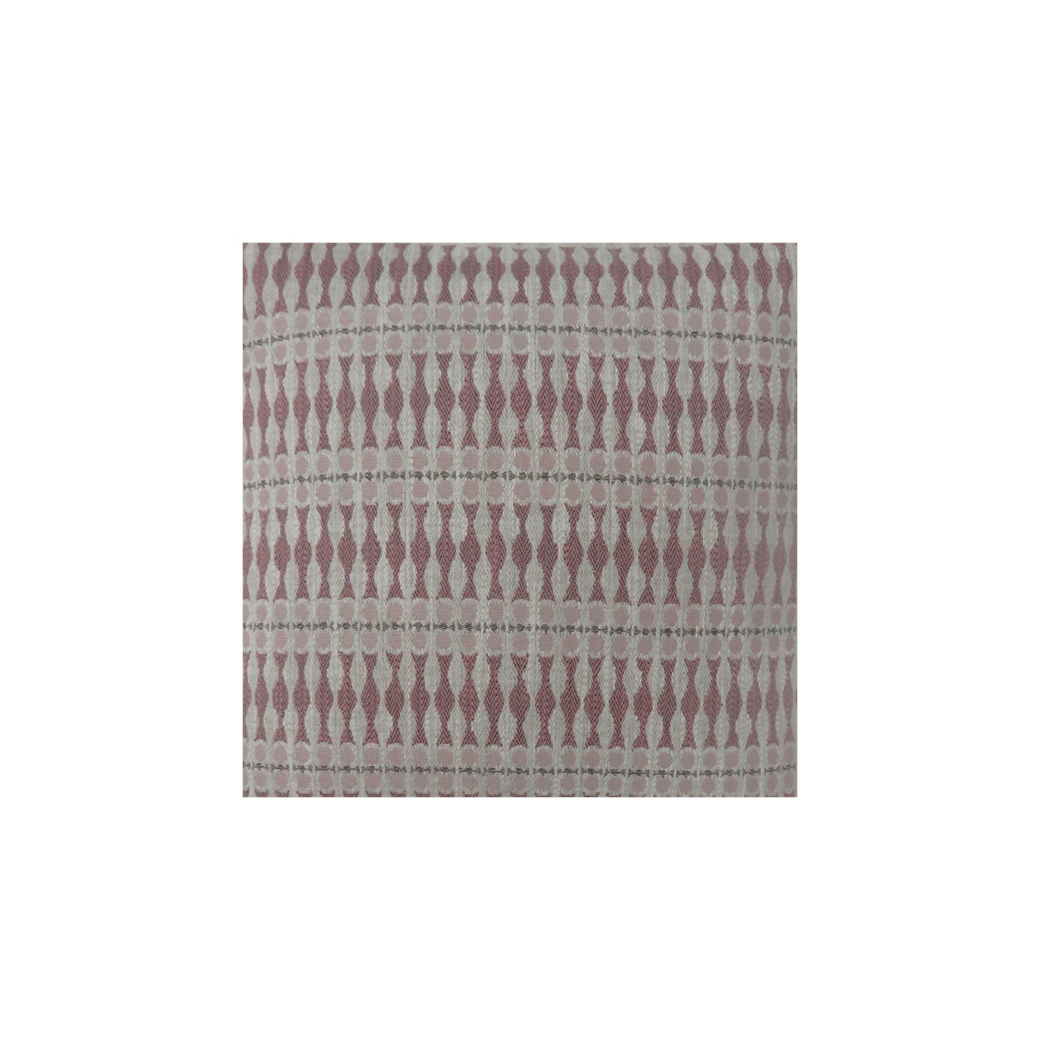 Petit coussin décoratif en tissu Plenley de Furniture of America, rouge