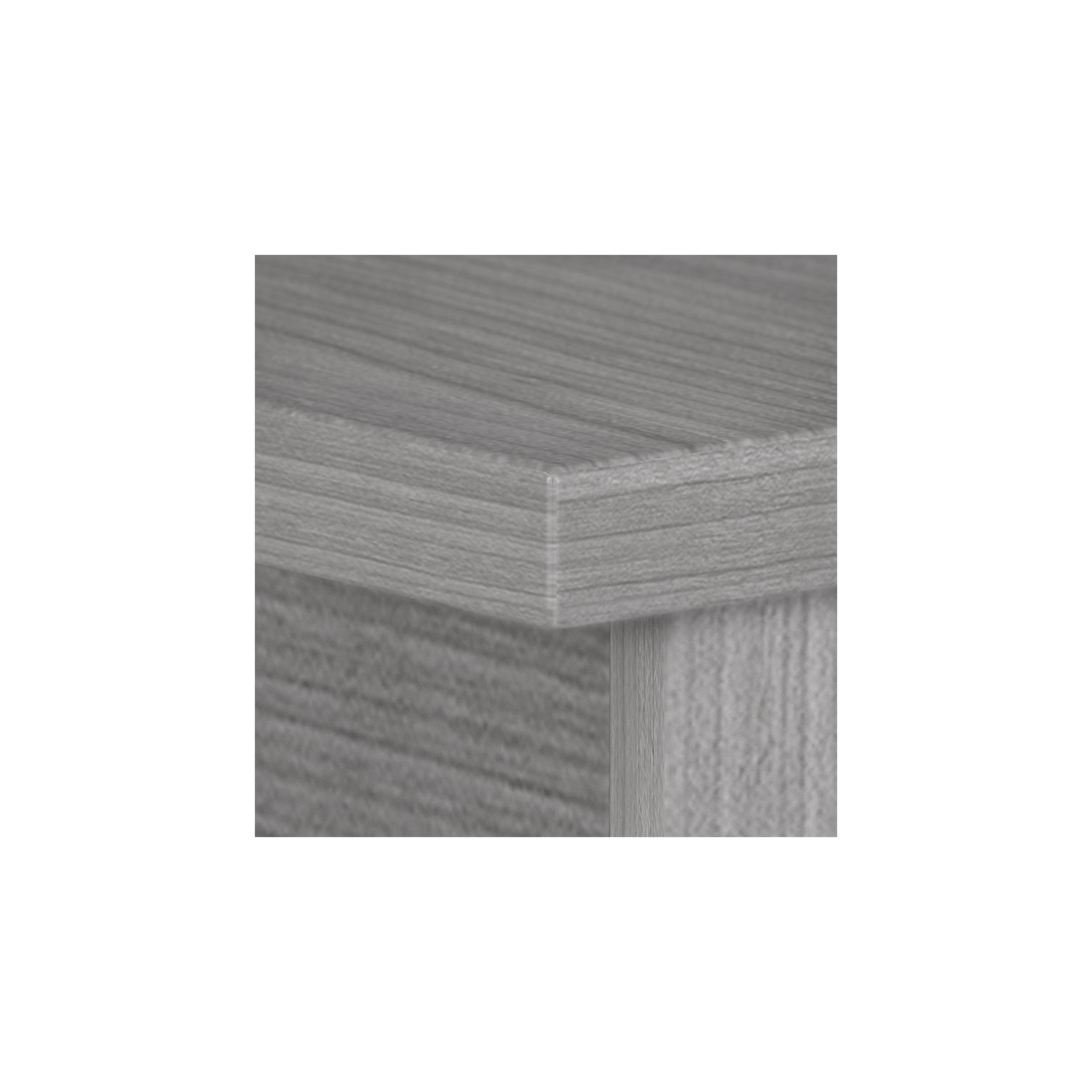 Studio C 72W x 30D Office Desk in Platinum Gray - Engineered Wood