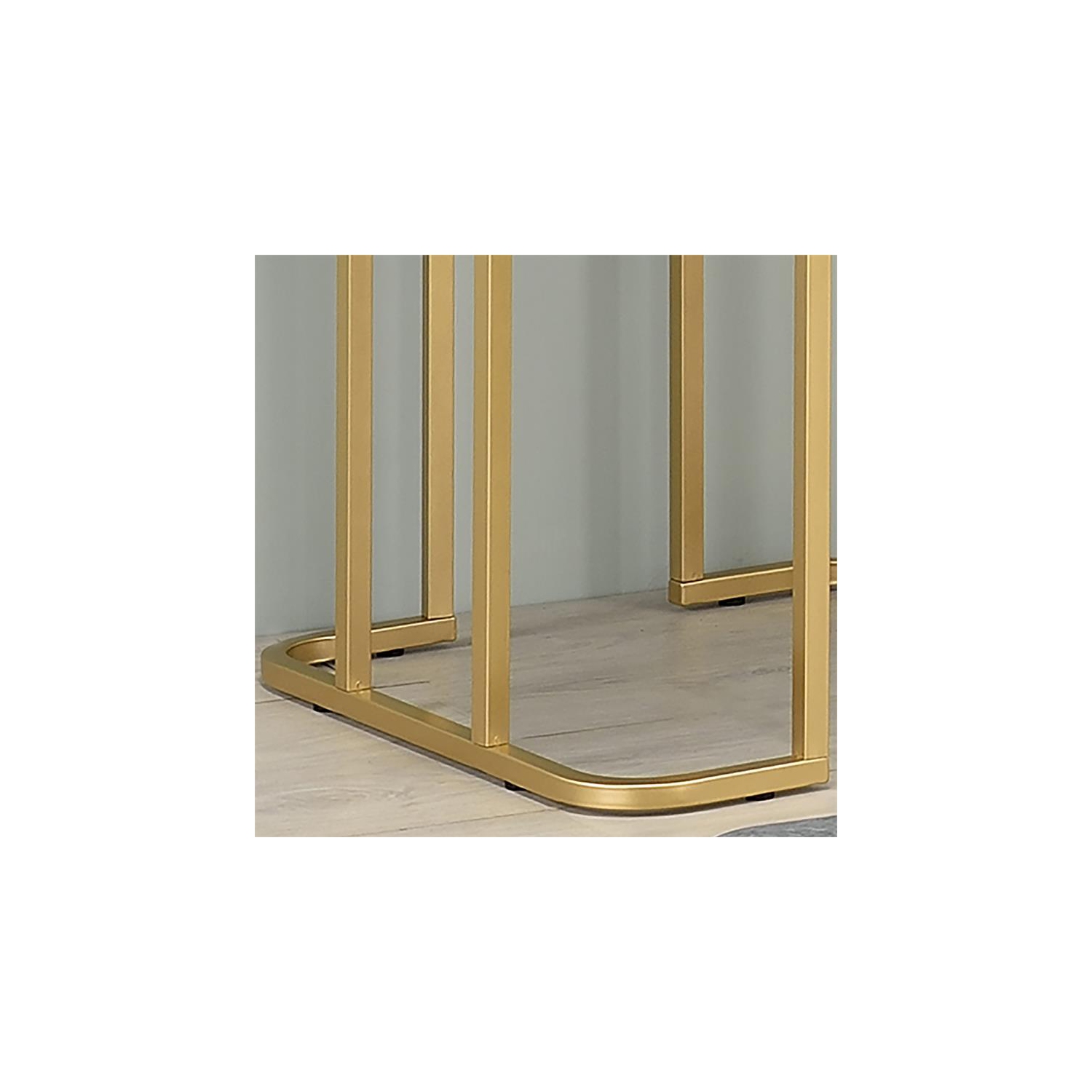 Ensemble de 3 tables basses en métal de la collection Furniture of America Clotten, noir