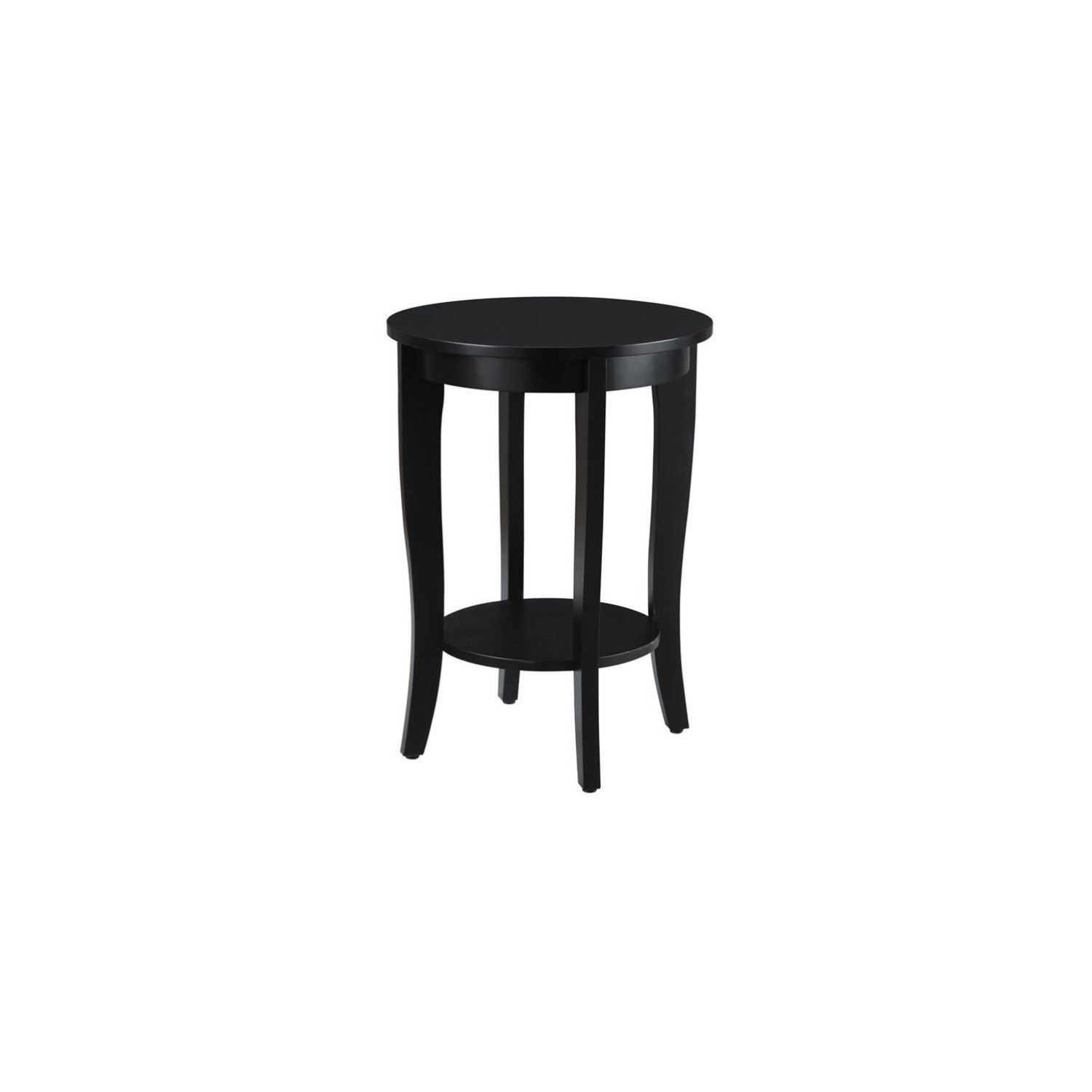 Pemberly Row Round Table in Black