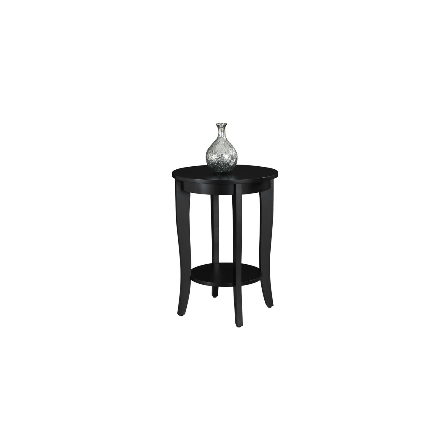 Pemberly Row Round Table in Black