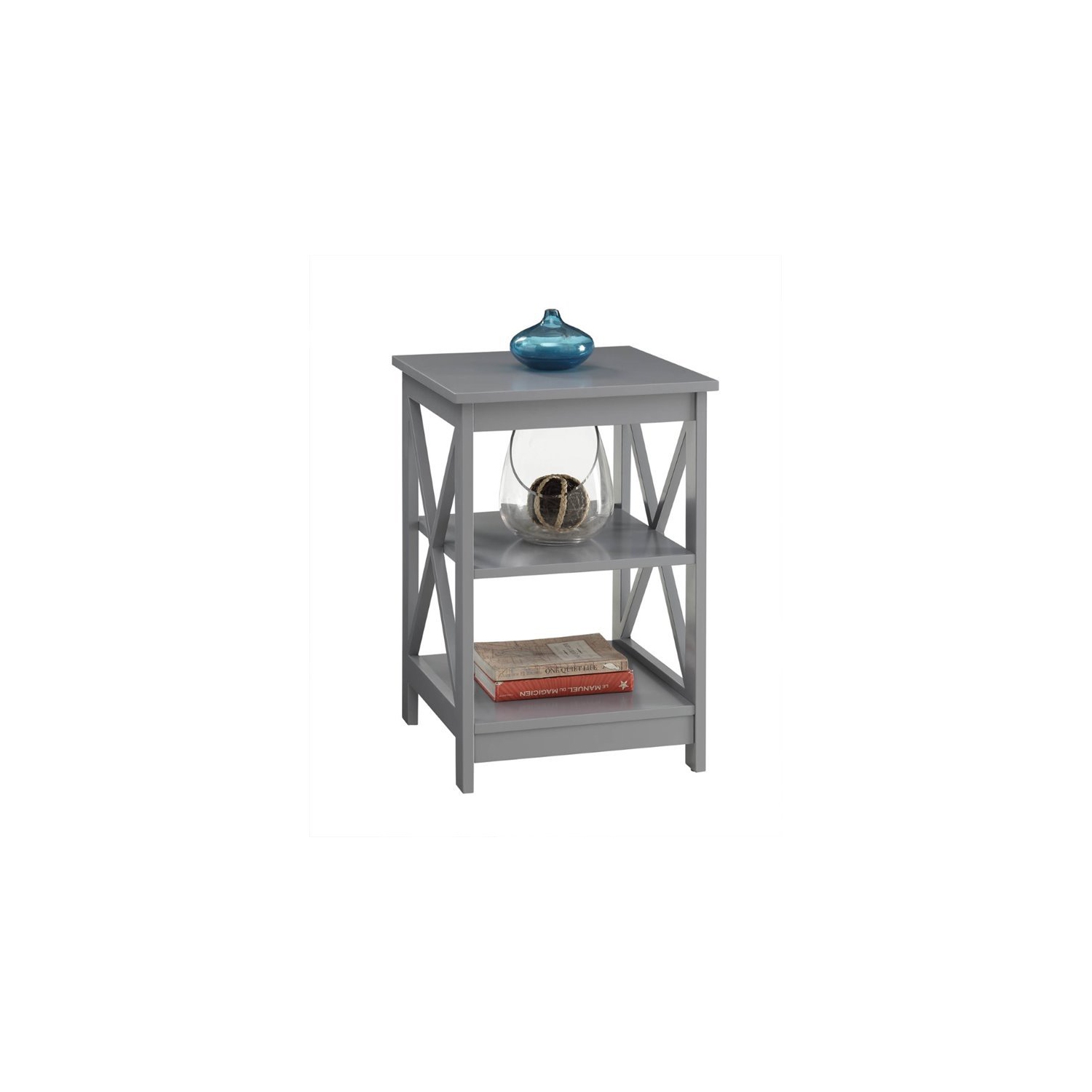 Pemberly Row End Table in Gray