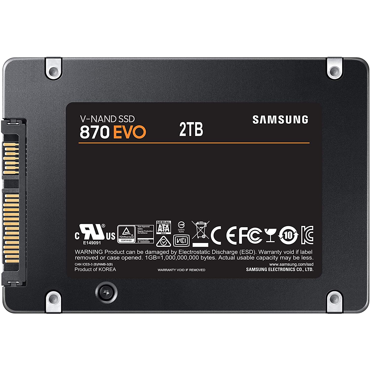 Samsung SSD 870 EVO SATA 2.5 - Brand New