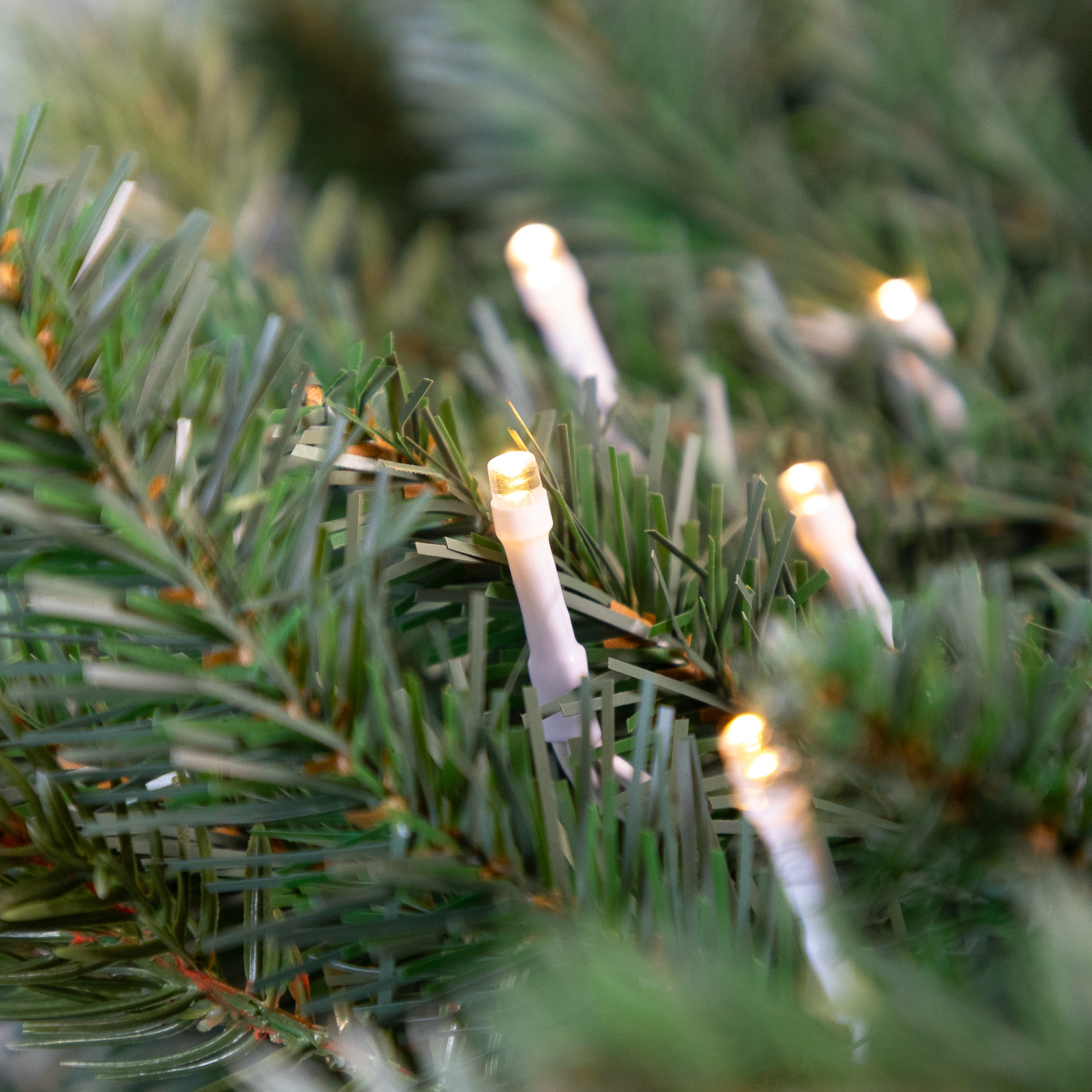 20 lumières de Noël à DEL grand-angle, blanc chaud, à piles, 9.5 pi