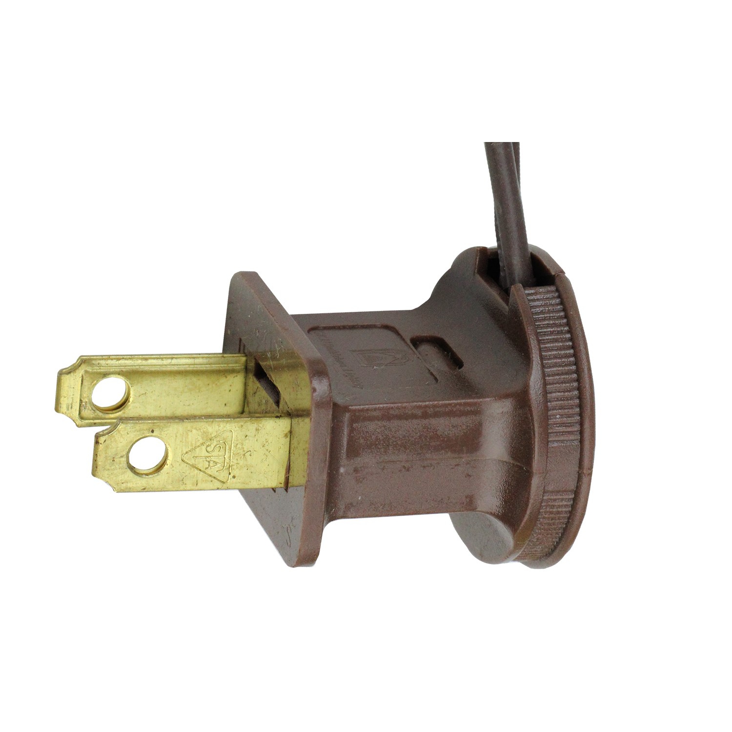 50 Count Warm Clear LED Mini Christmas Lights, 16.25 ft Brown Wire