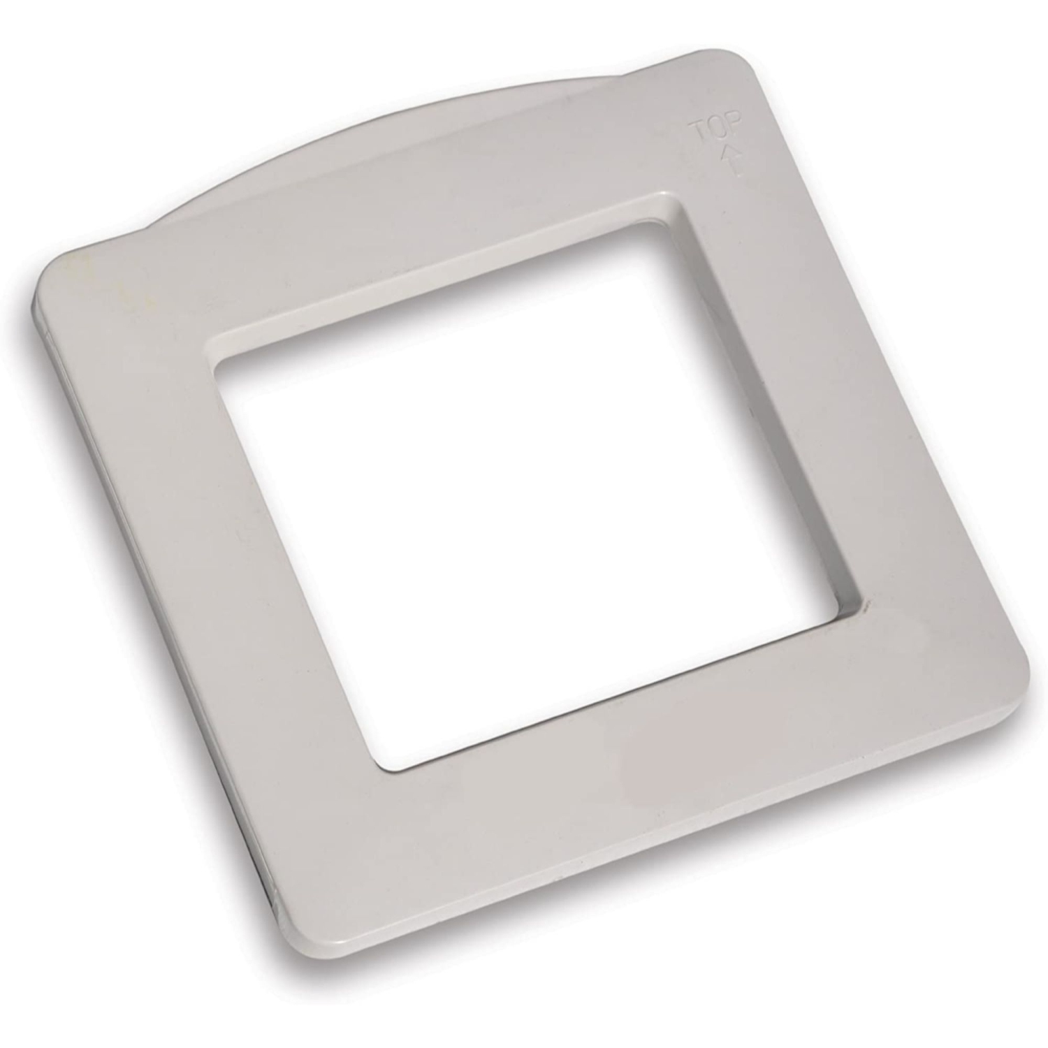 Porte-affiche de 8.5 po pour vaneau blanche avec bordure pour vanity Skimmer