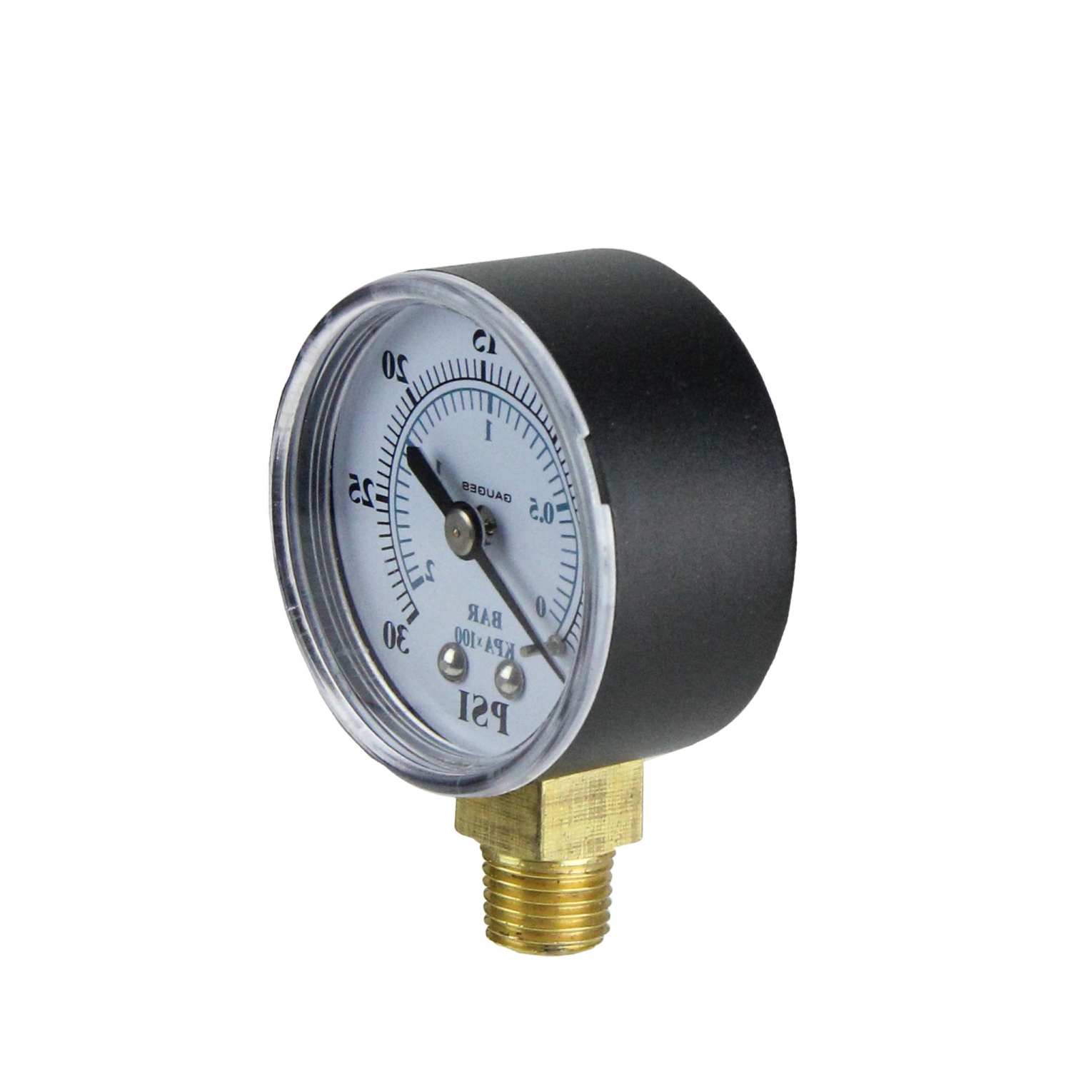 Manomètre pour filtre latéral de 2.75 po - 0-30 lb/po2