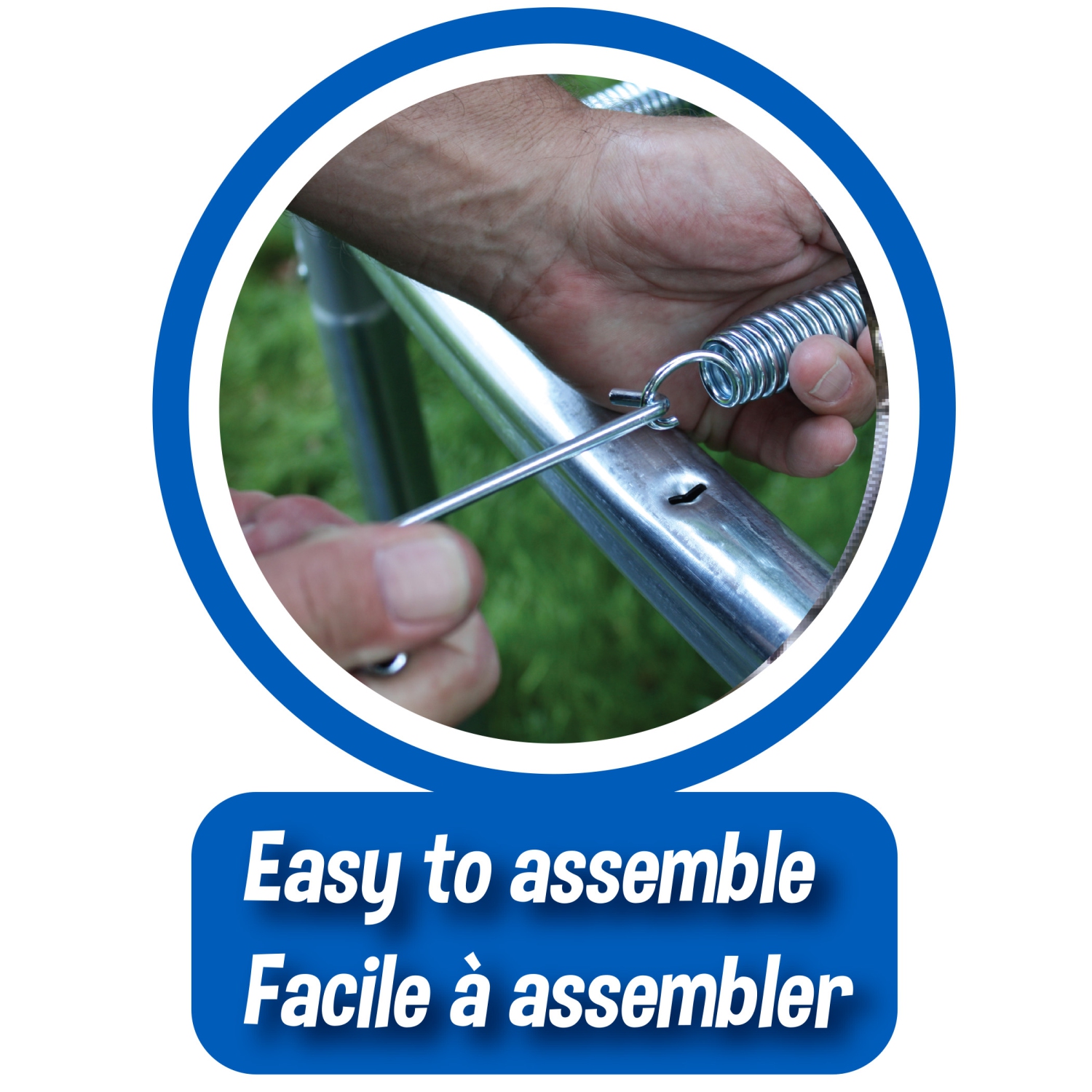 Trainor Sports – Ensemble de trampoline rond de 12 pi avec filet de sécurité et trampoline extérieur robuste Bouncy pour enfants, tapis de saut et