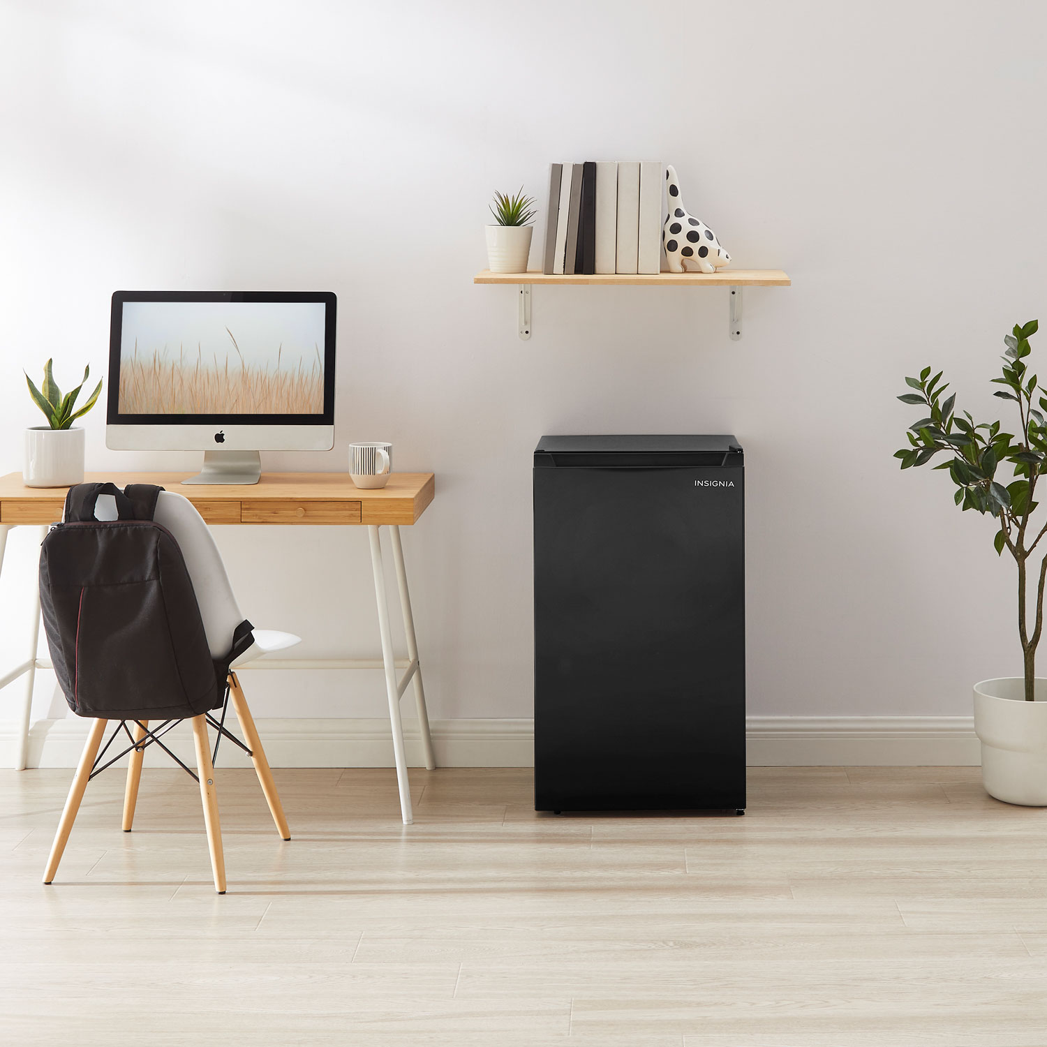 Insignia 3.3 Cu. Ft. Freestanding Bar Fridge - Black - Only at Best Buy