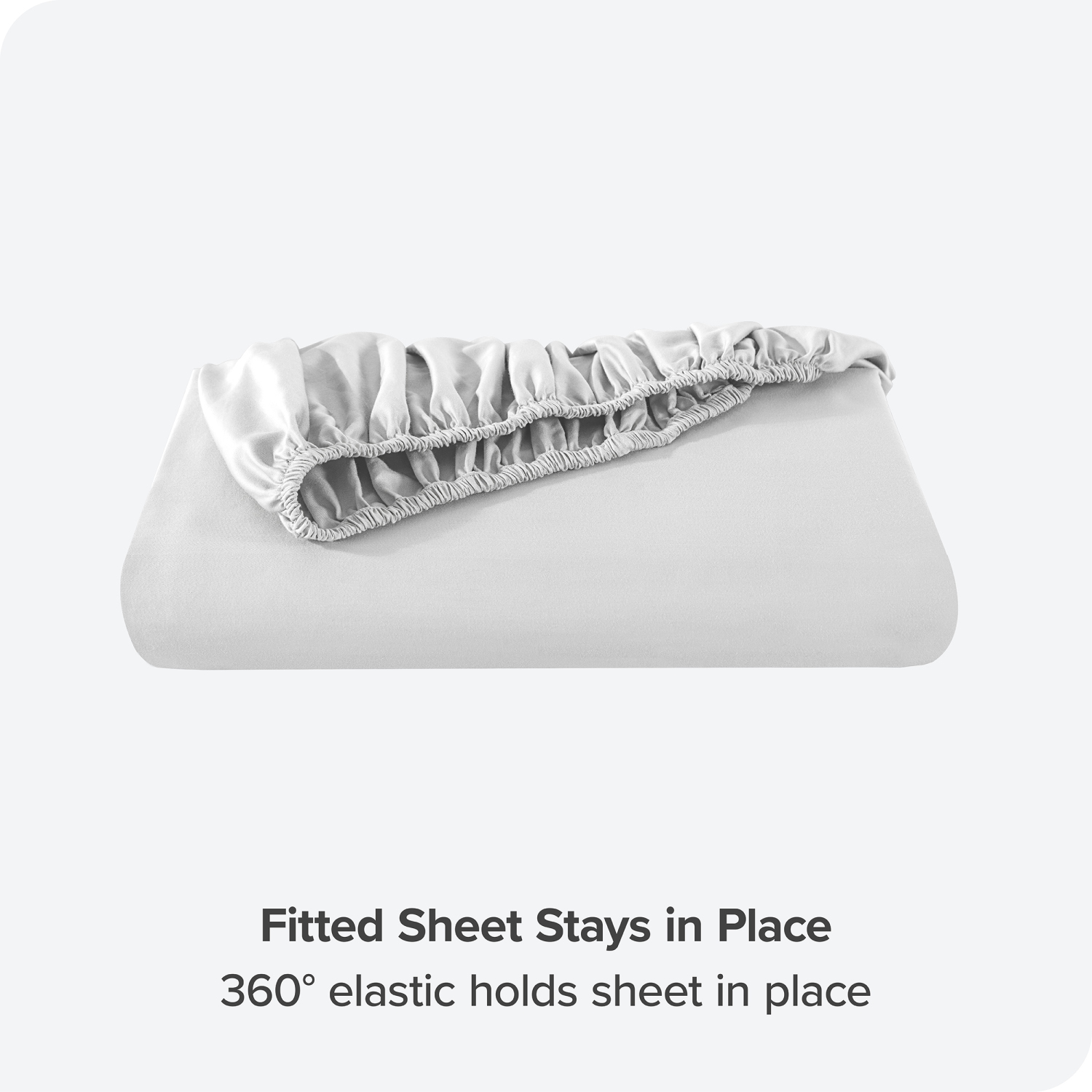 Drap-housse 100 % coton biologique Bare Home – satin soyeux tissé – chaud et luxueux