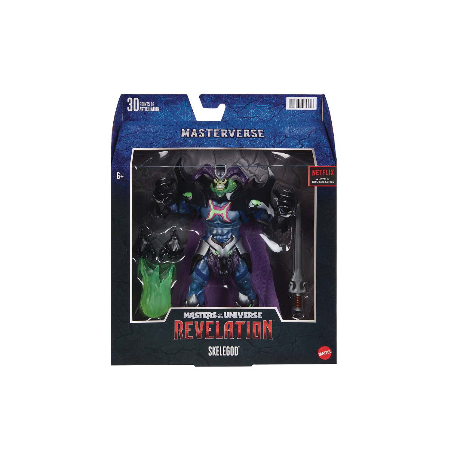 Masters Of The Universe Revelation 9 Inch Action Figure Deluxe - Skelegod