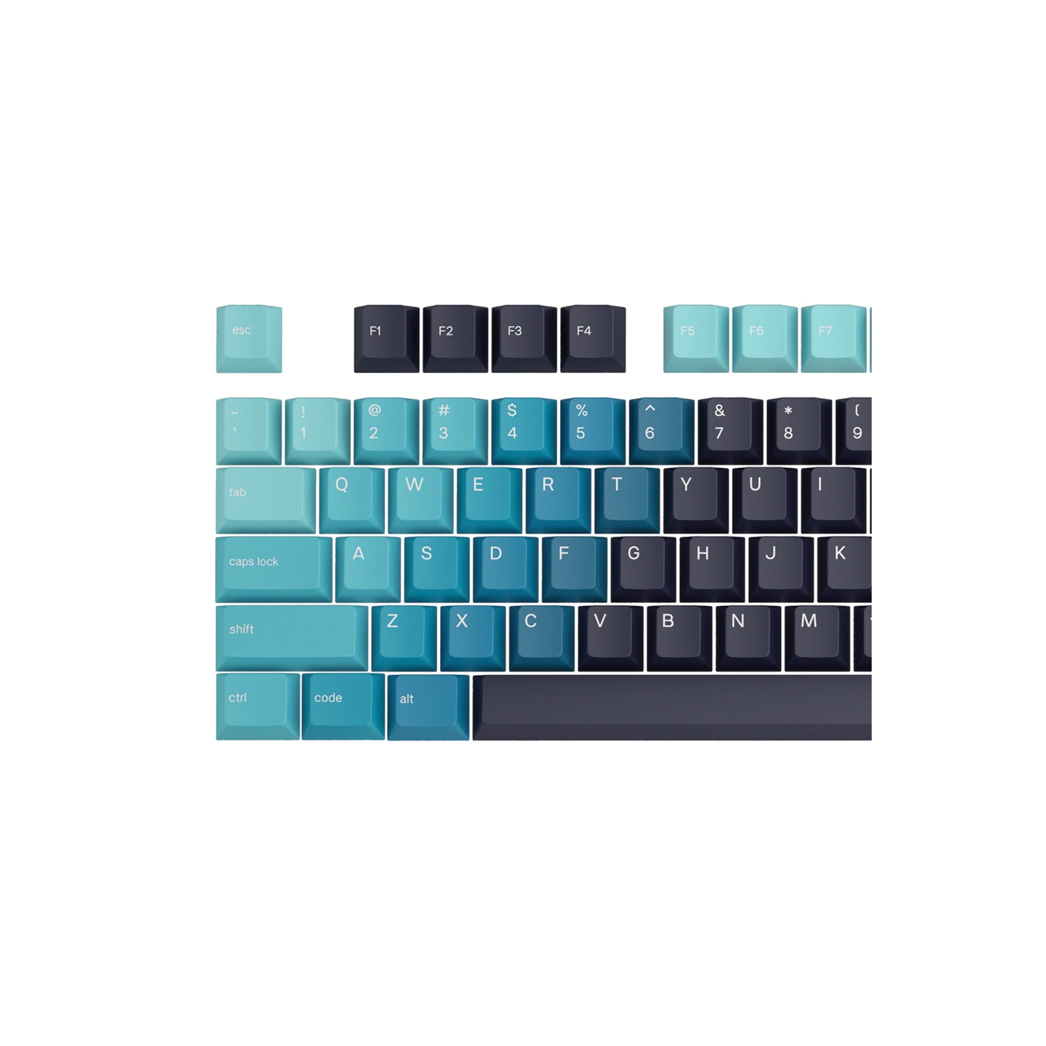 Glorious GPBT Celestial Ice Keycaps