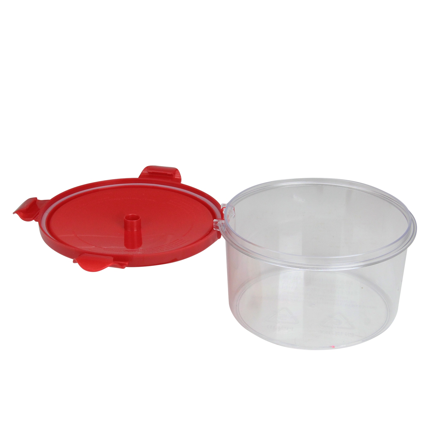 6" Resealable Sugar Storage Container with Attached Lid