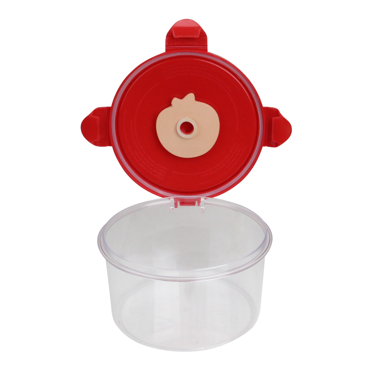 6" Resealable Sugar Storage Container with Attached Lid