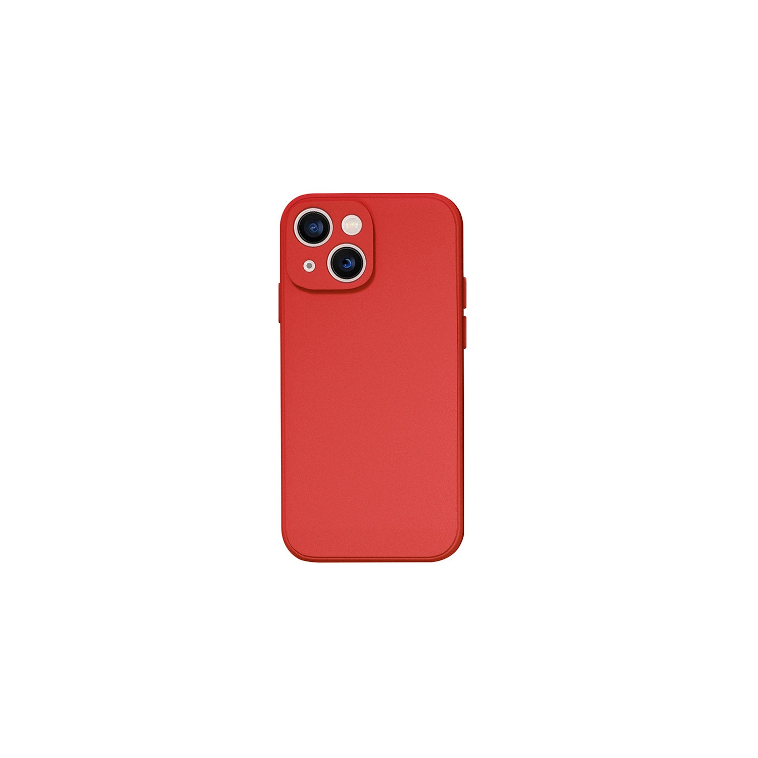 PANDACO Soft Shell Matte Red Case for iPhone 13 Mini
