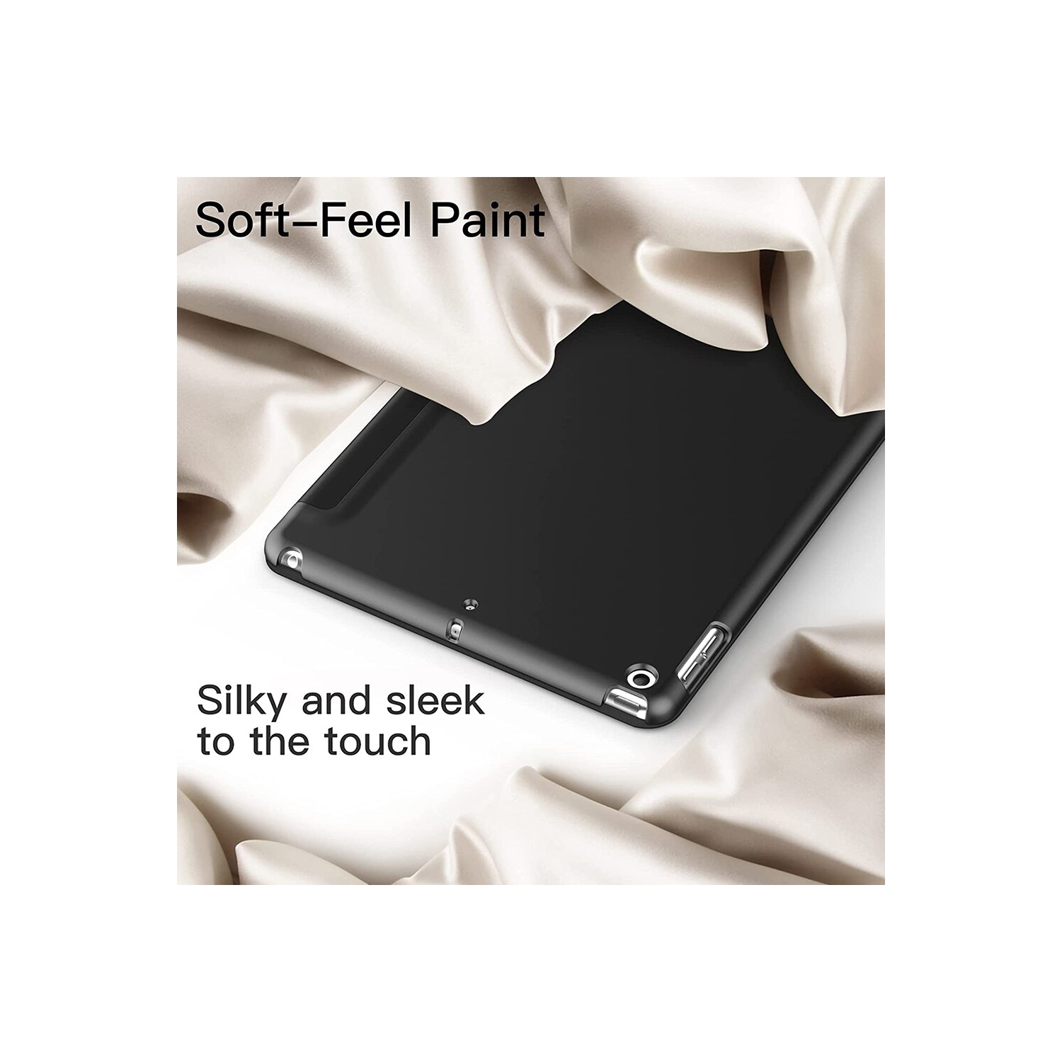 Apple iPad 12.9 4th 5th 6th Generation Case Navy Blue Folio Smart Leather Magnetic Stand Case Cover