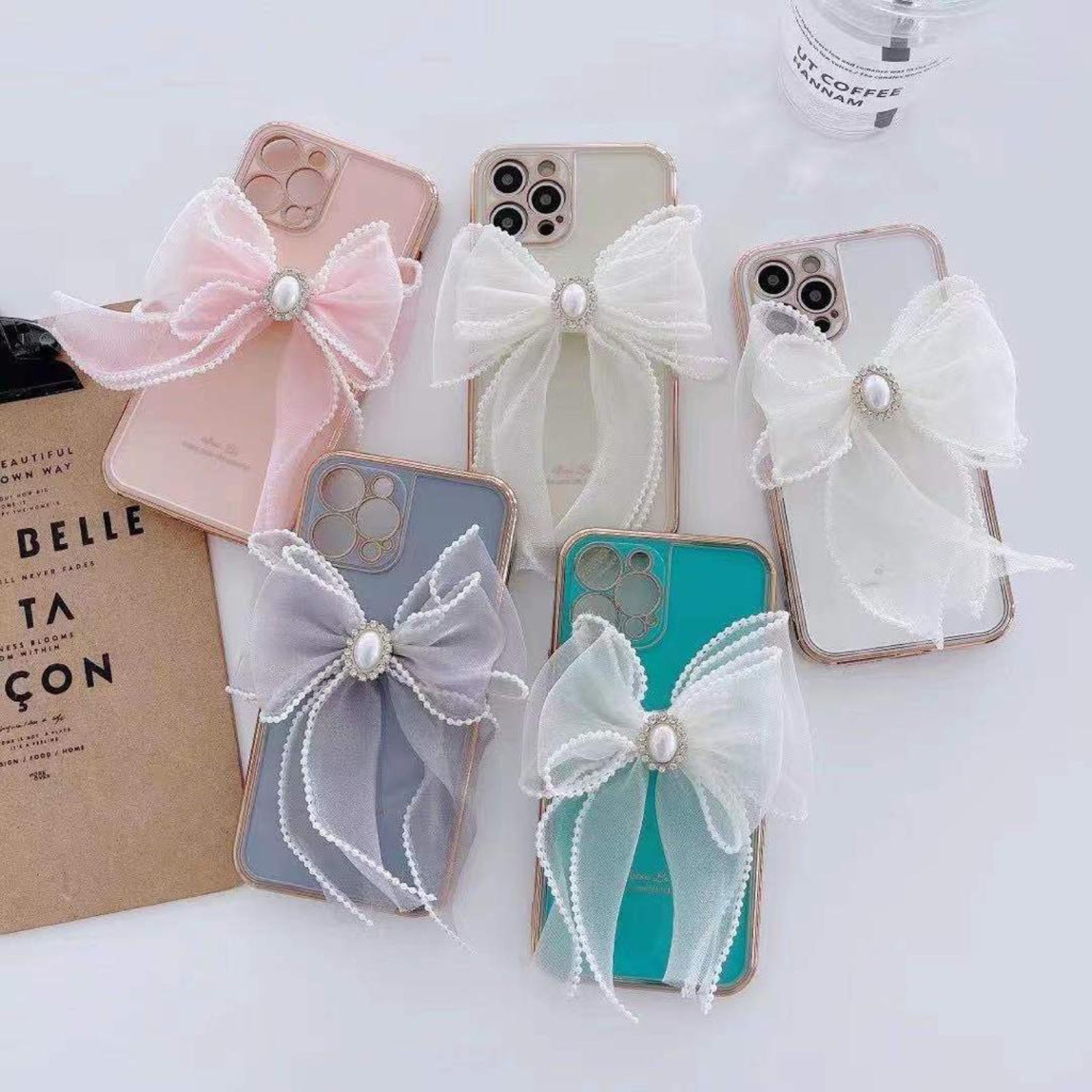 Apple iPhone 11 Blue Case Fashion Butterfly Smart Shockproof Heavy Duty Luxury Back Cover