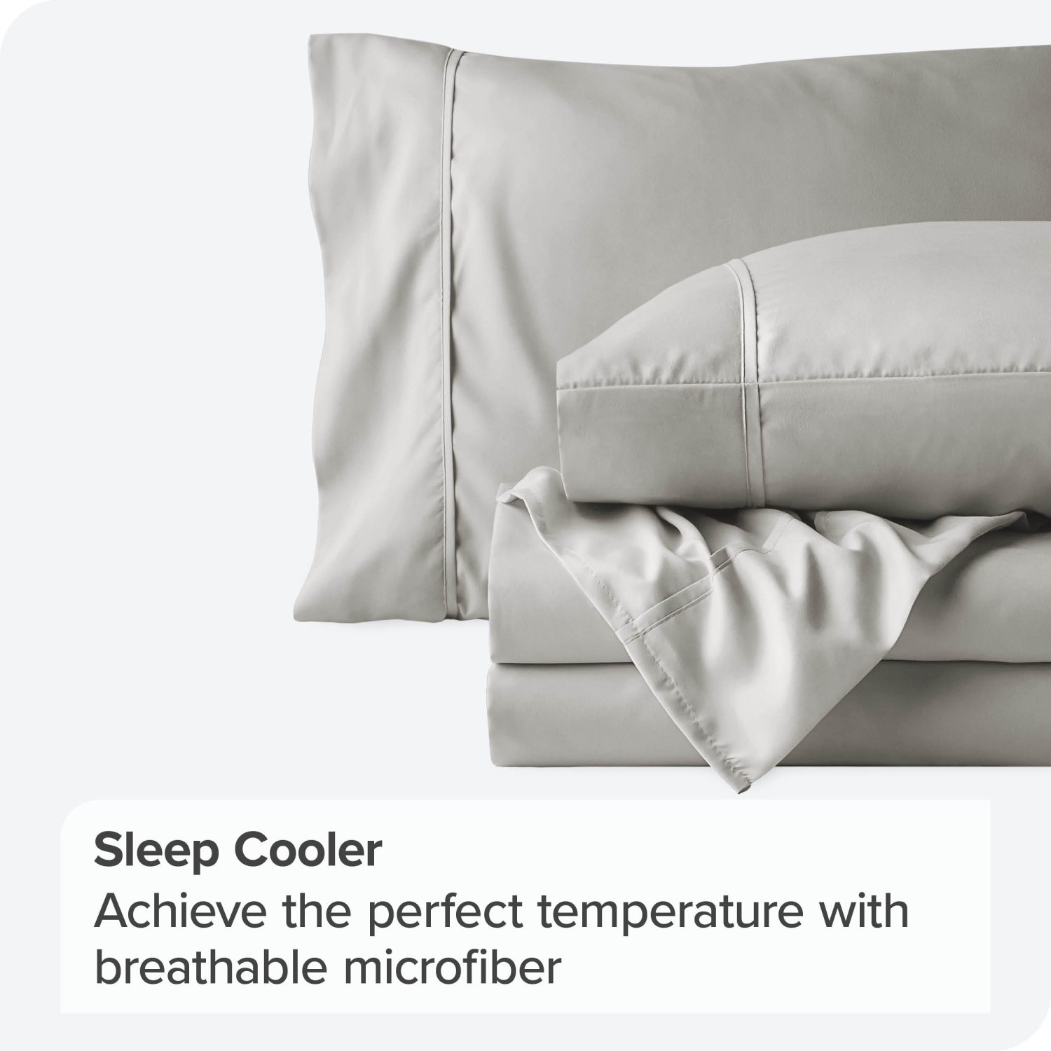 Bare Home Sheet Set - Premium 1800 Ultra-Soft Microfiber - Double Brushed - Hypoallergenic - Wrinkle Resistant