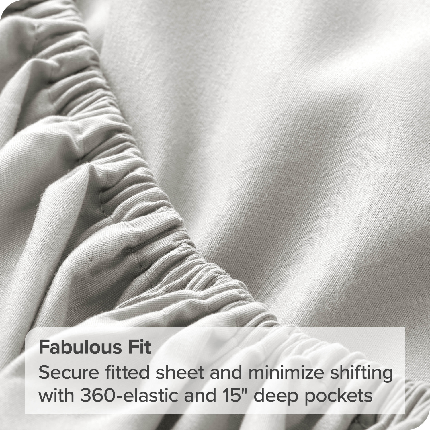 Bare Home Sheet Set - Premium 1800 Ultra-Soft Microfiber - Double Brushed - Hypoallergenic - Wrinkle Resistant