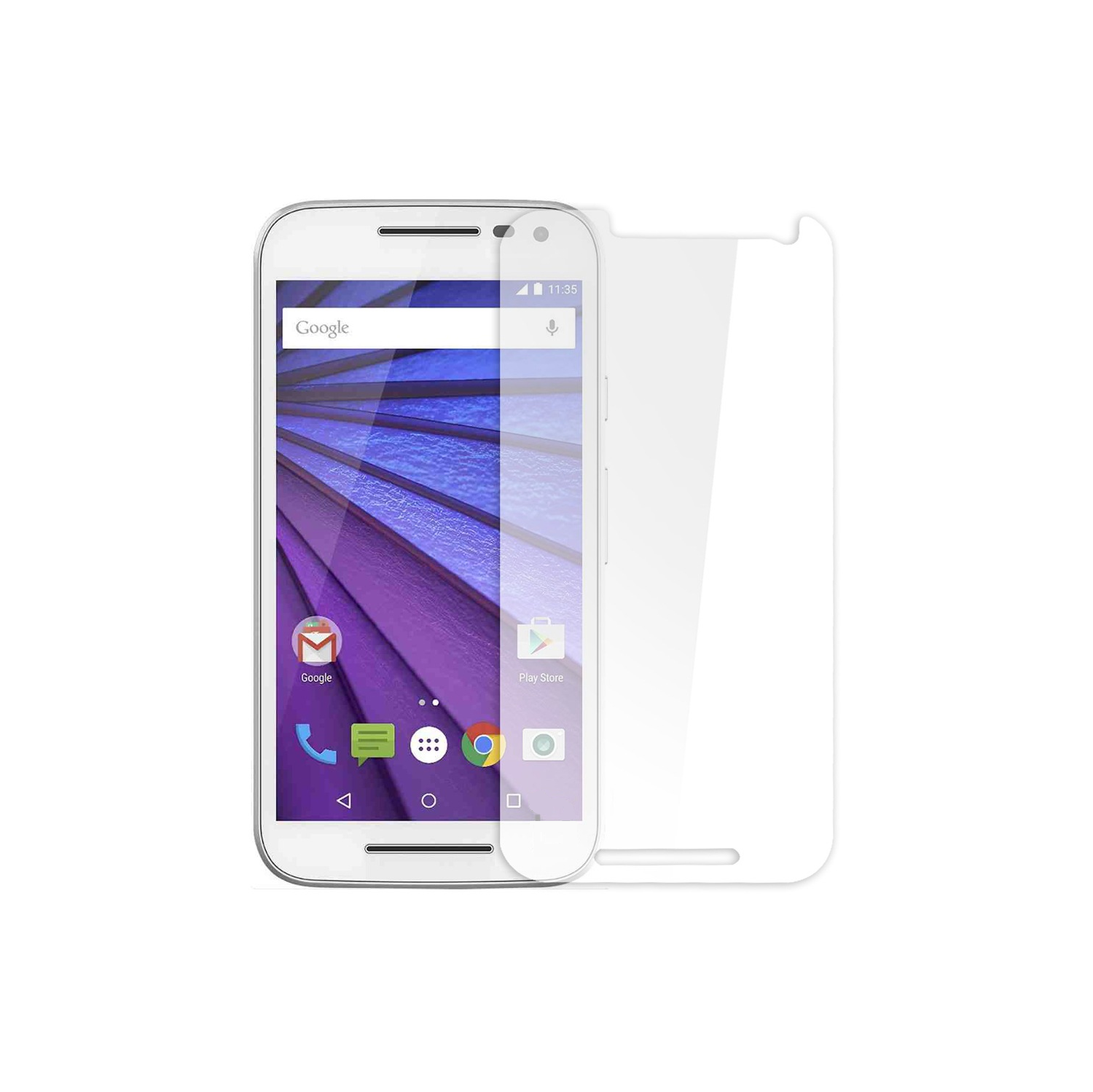 Motorola Moto G3 - Premium Real Tempered Glass Screen Protector Film [Pro-Mobile]