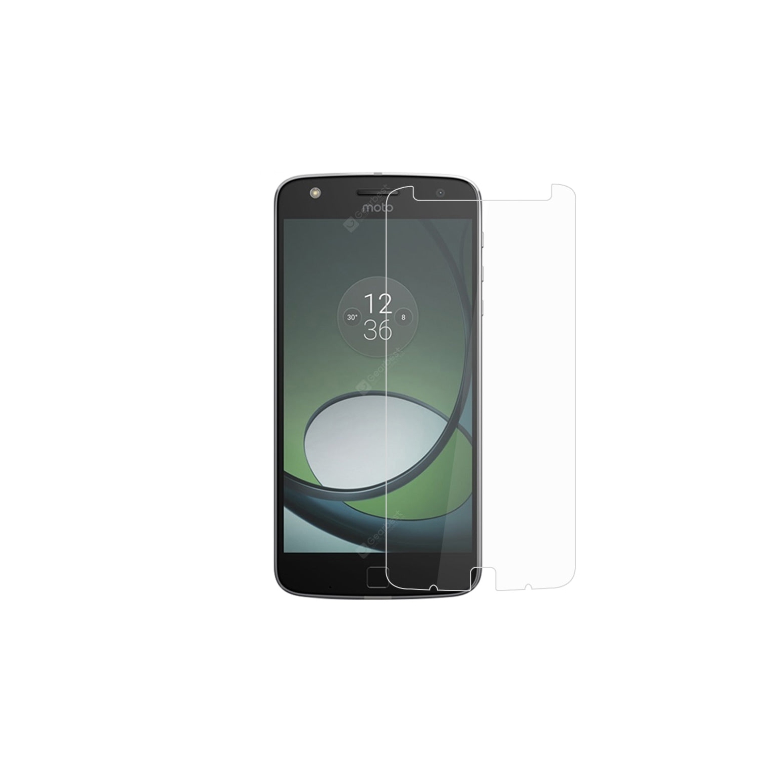 Motorola Moto Z Play - Premium Real Tempered Glass Screen Protector Film [Pro-Mobile]