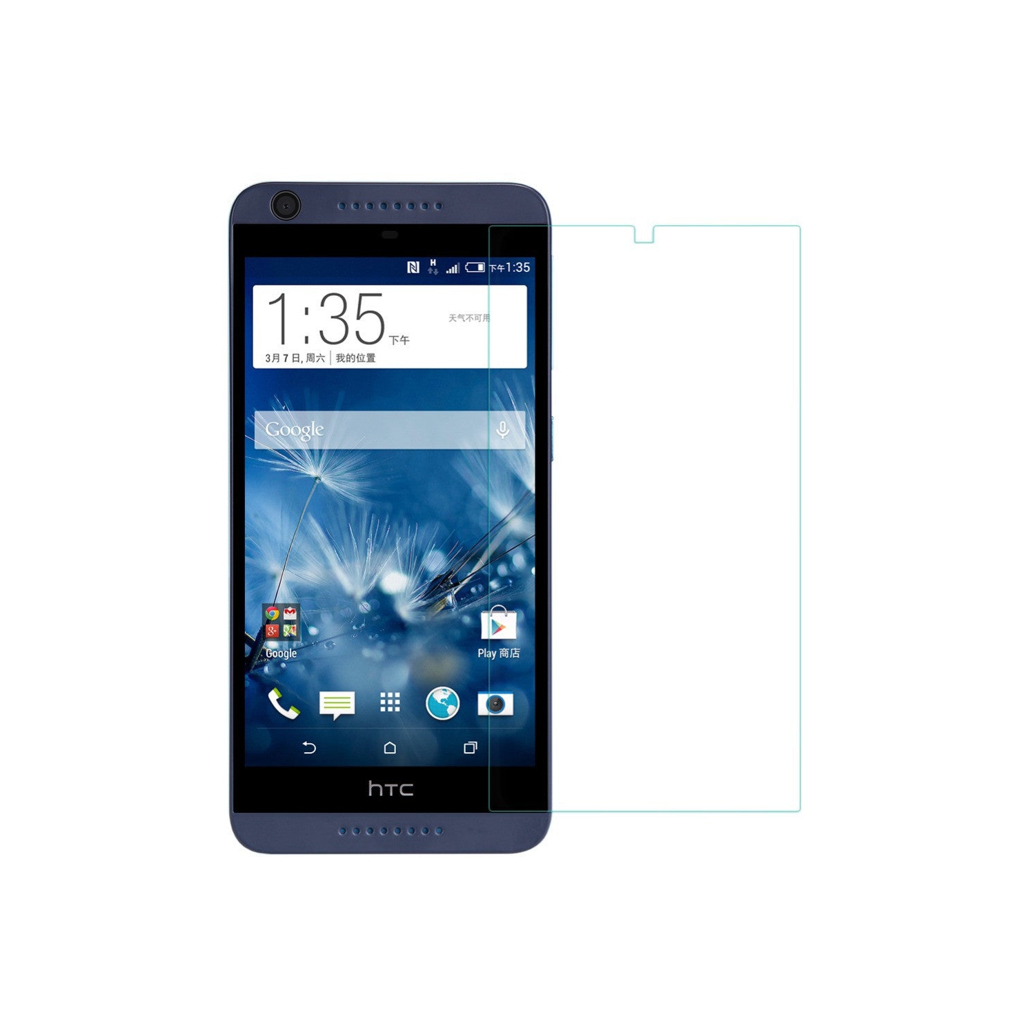 HTC Desire 626 - Premium Real Tempered Glass Screen Protector Film [Pro-Mobile]