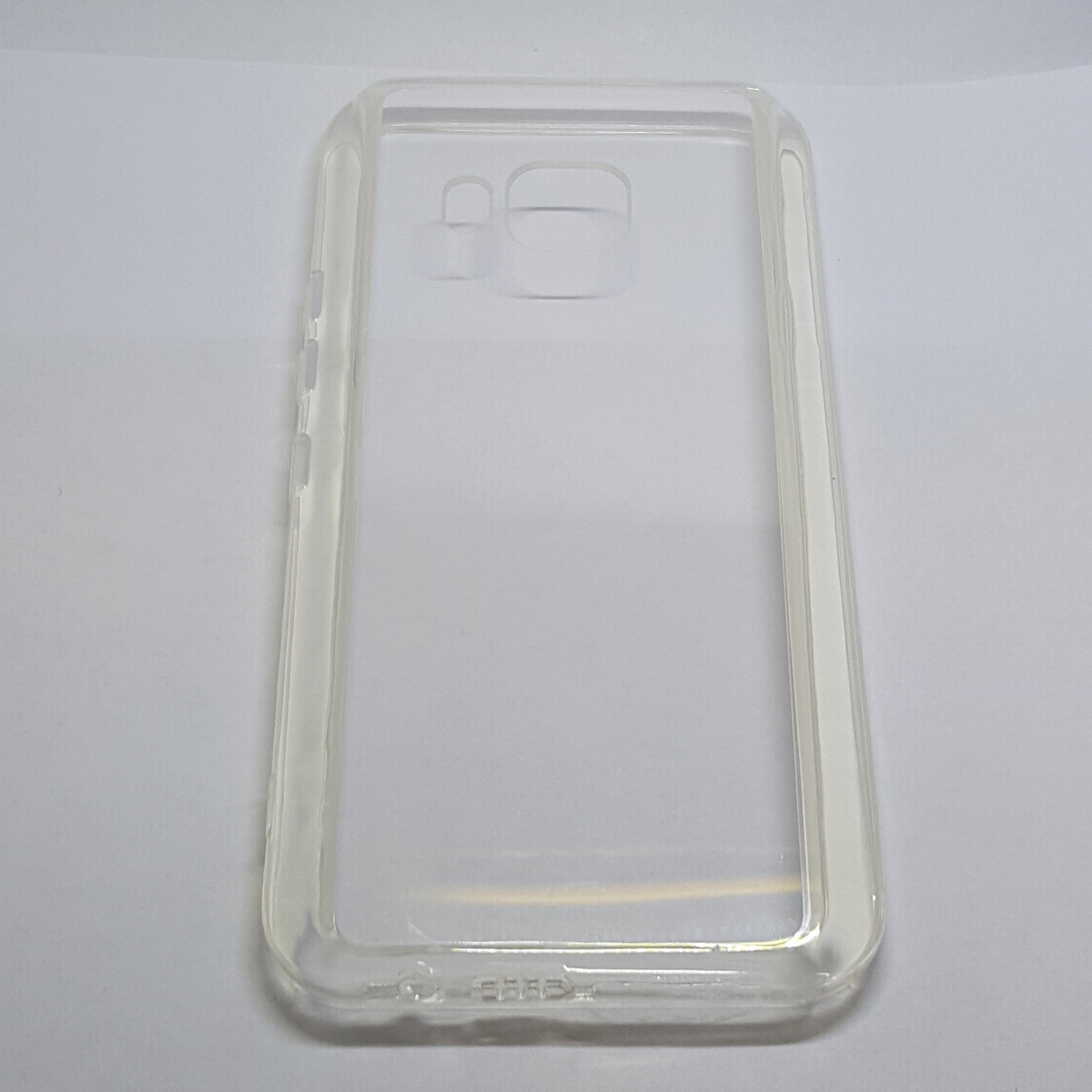 One M9 de HTC – Étui en silicone transparent avec bouchon antipoussière [Pro-Mobile]