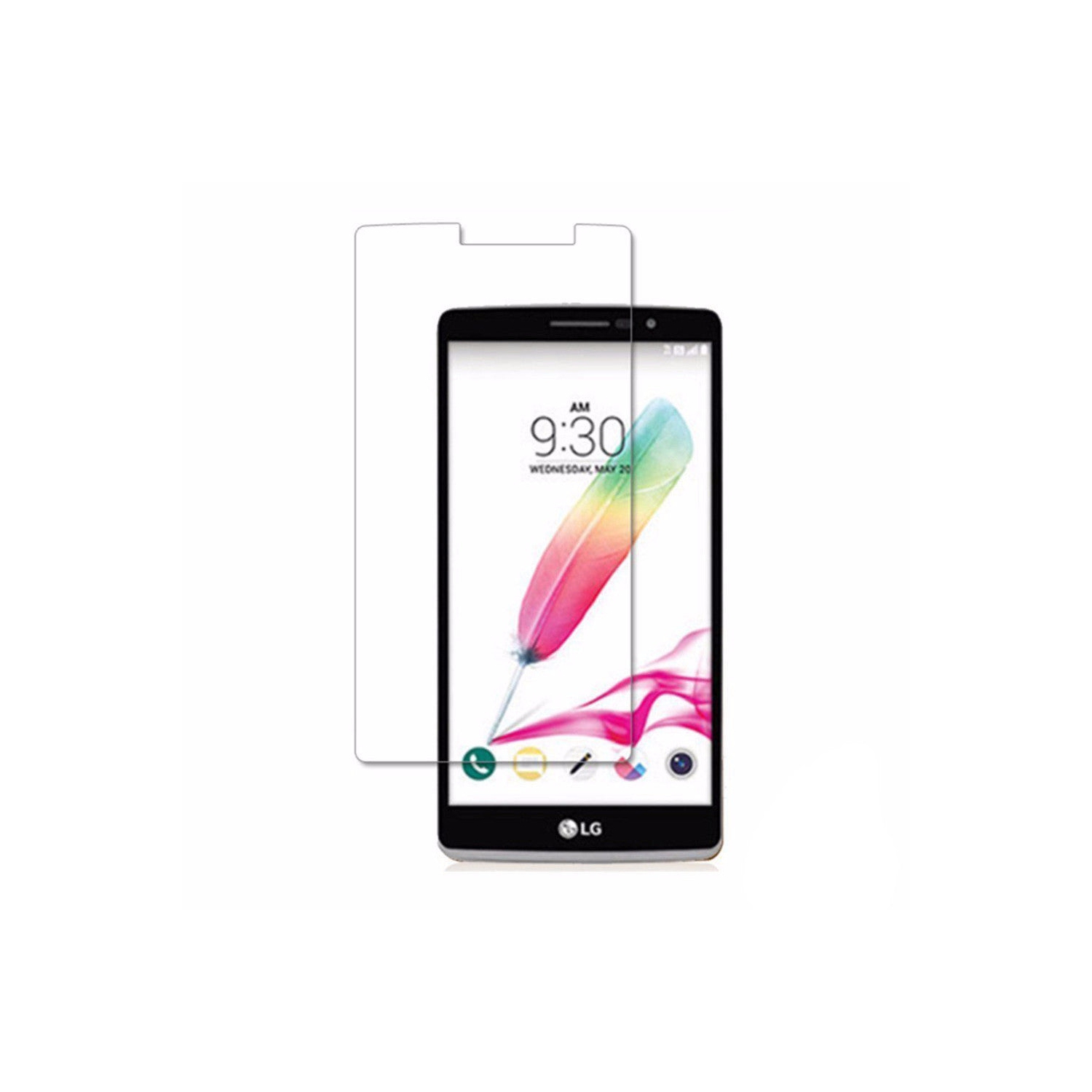 LG G4 Stylus / G Stylo / G4 Note - Premium Real Tempered Glass Screen Protector Film [Pro-Mobile]