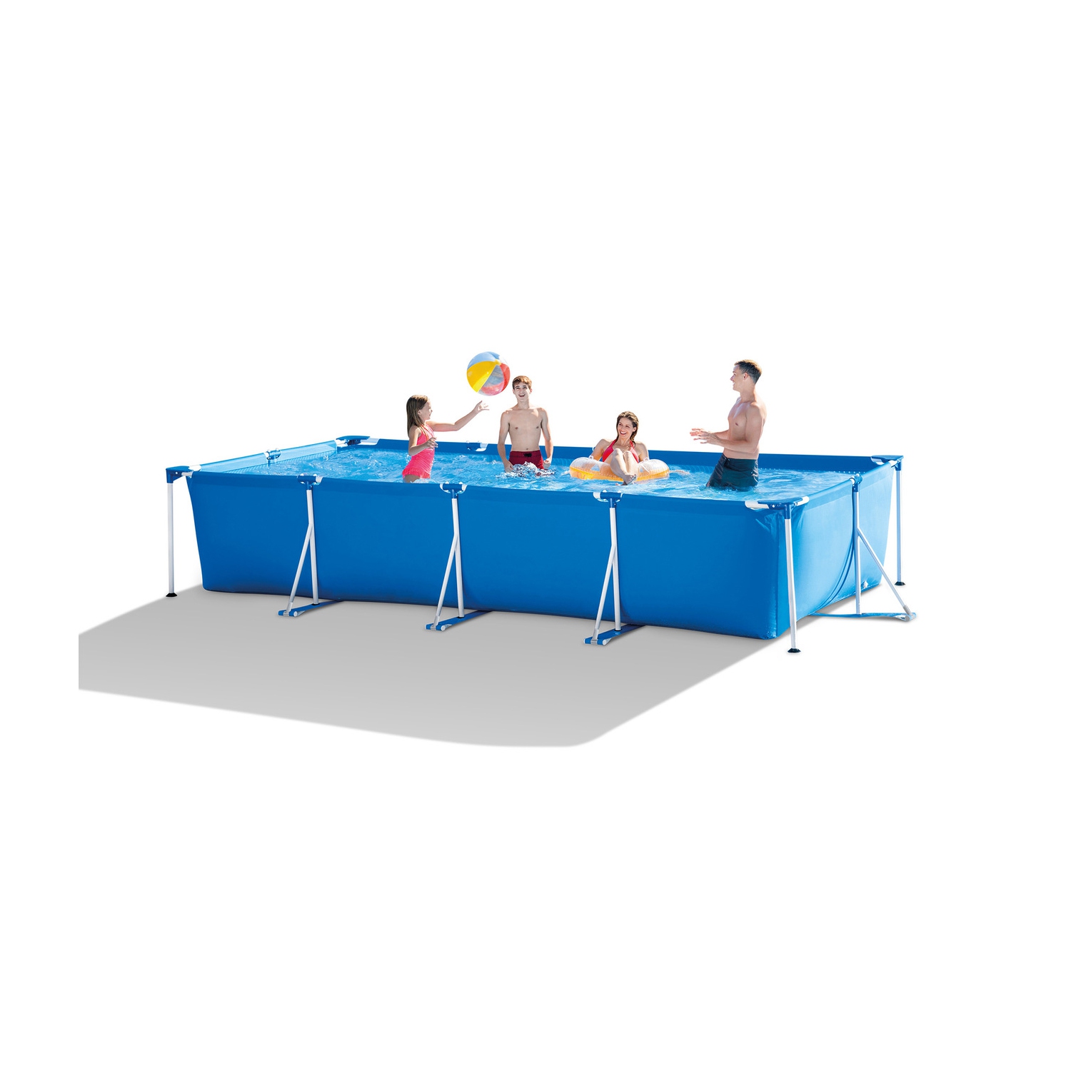 Intex Small Family Frame Pool 2.6m x 1.6m x 0.65m #28271