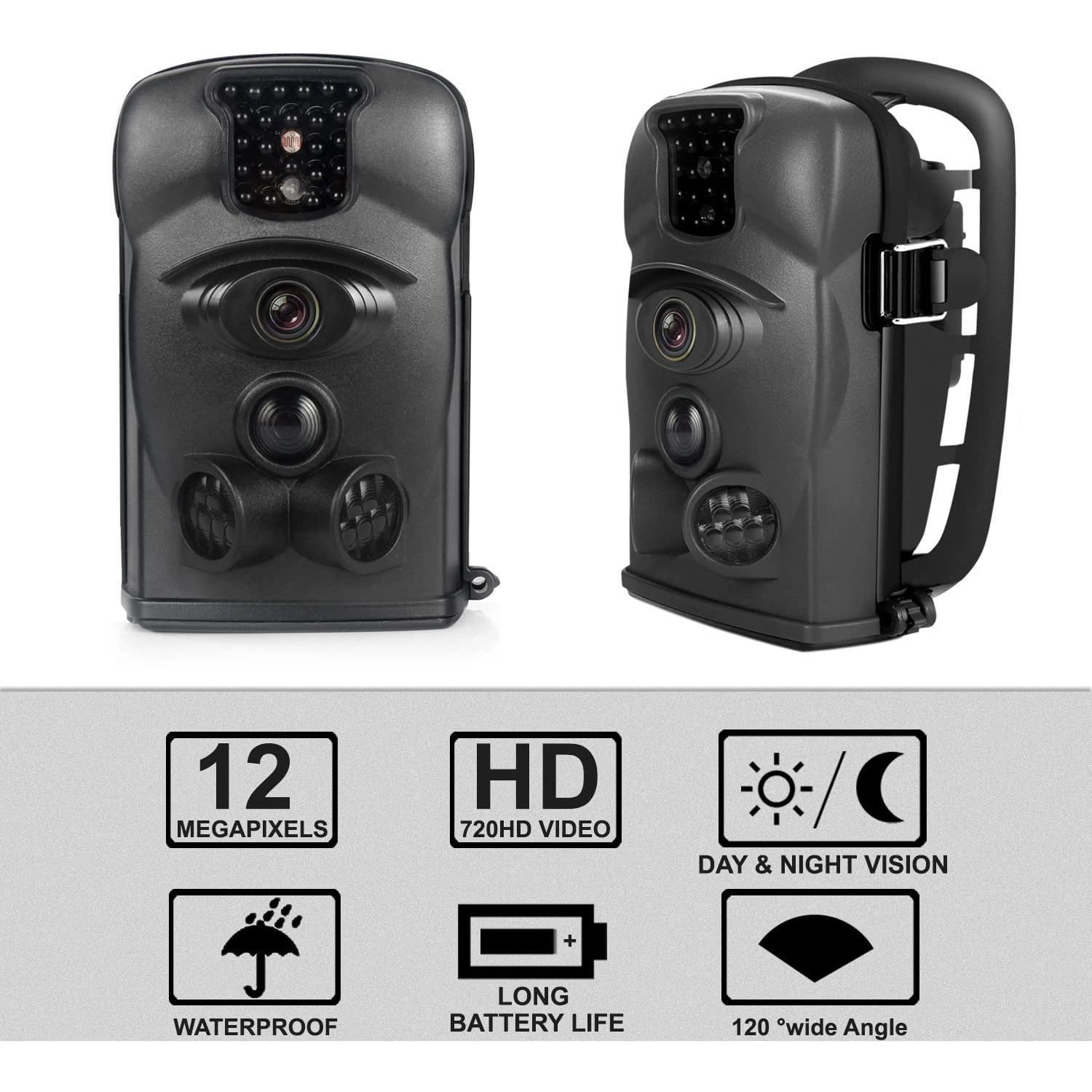 Bestok Trail Camera Viewer SD Card Reader Portable Wildlife Cam Micro/USB Hub OTG Adapter for Android Phone Tablet