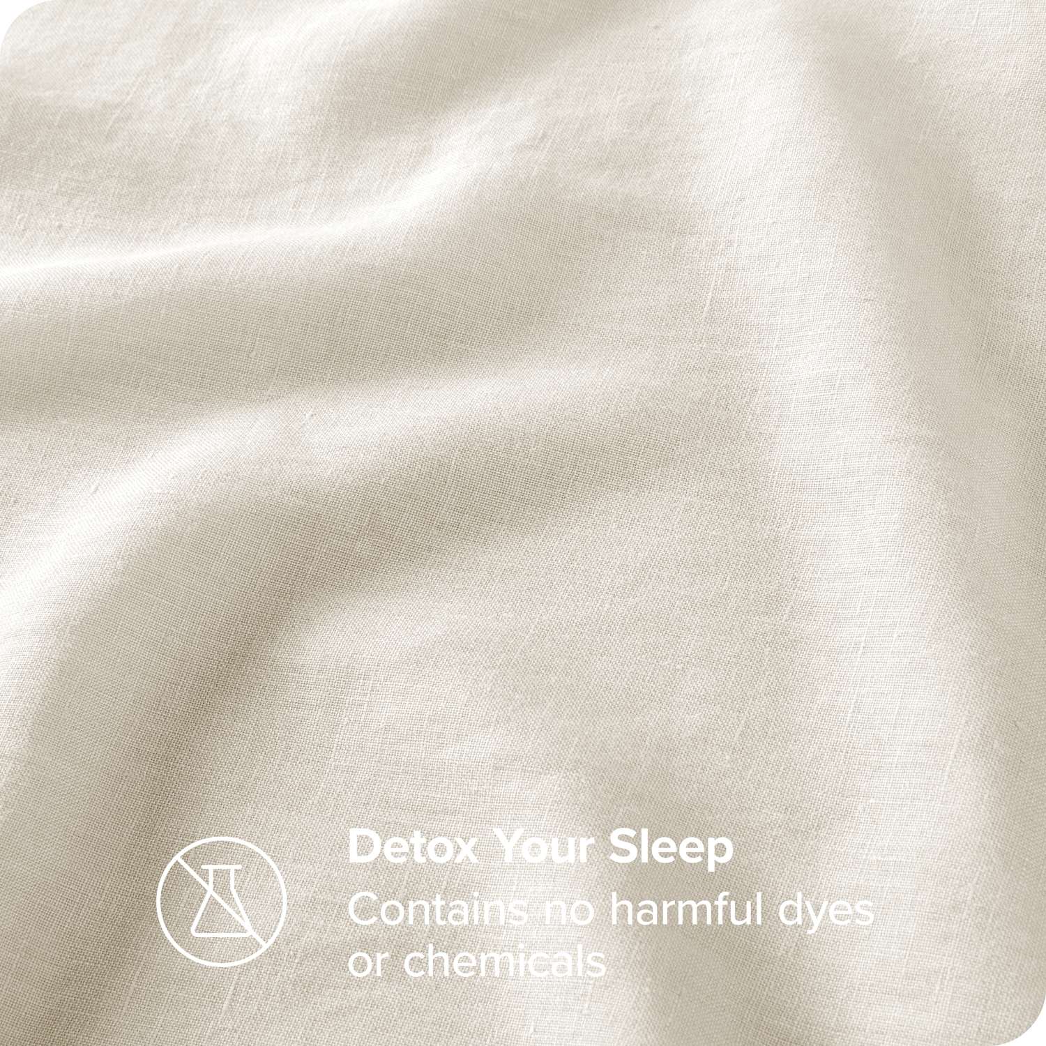 Ensemble de draps Bare Home - draps en lin ultra-doux - Pochette profonde - draps et taies d'oreiller