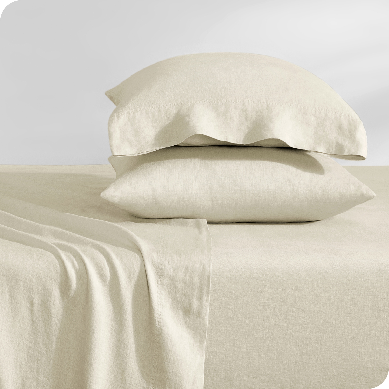 Bare Home Sheet Set - Ultra-Soft Linen Bed Sheets - Deep Pocket - Bedding Sheets & Pillowcases