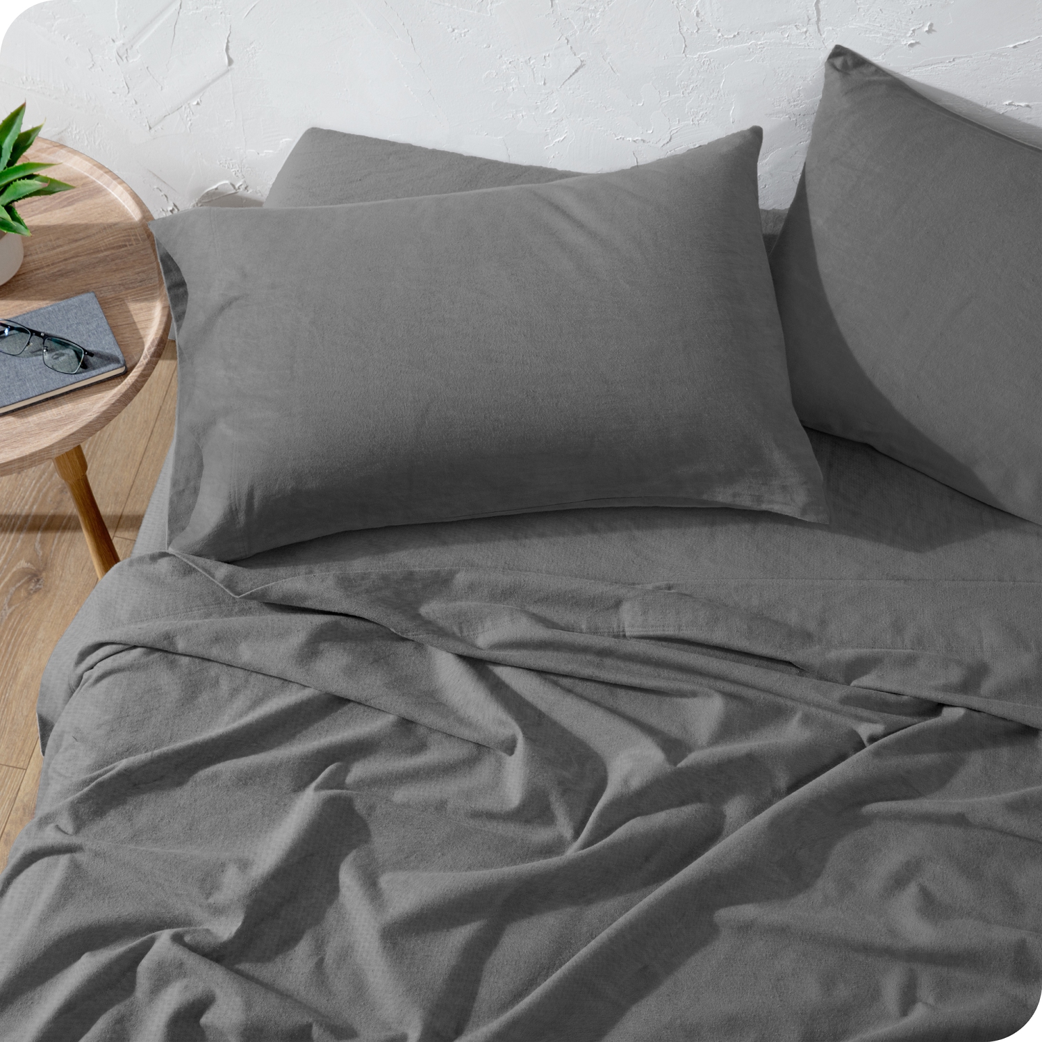 Bare Home Sheet Set - Ultra-Soft Linen Bed Sheets - Deep Pocket - Bedding Sheets & Pillowcases