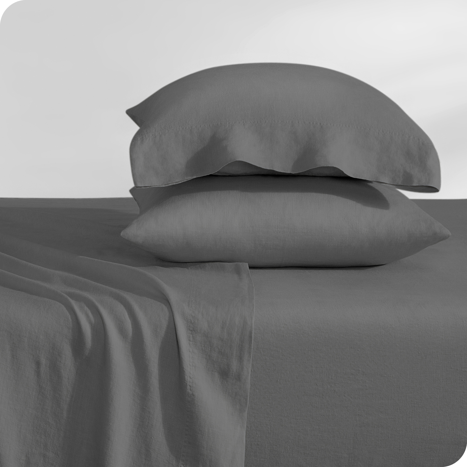 Bare Home Sheet Set - Ultra-Soft Linen Bed Sheets - Deep Pocket - Bedding Sheets & Pillowcases