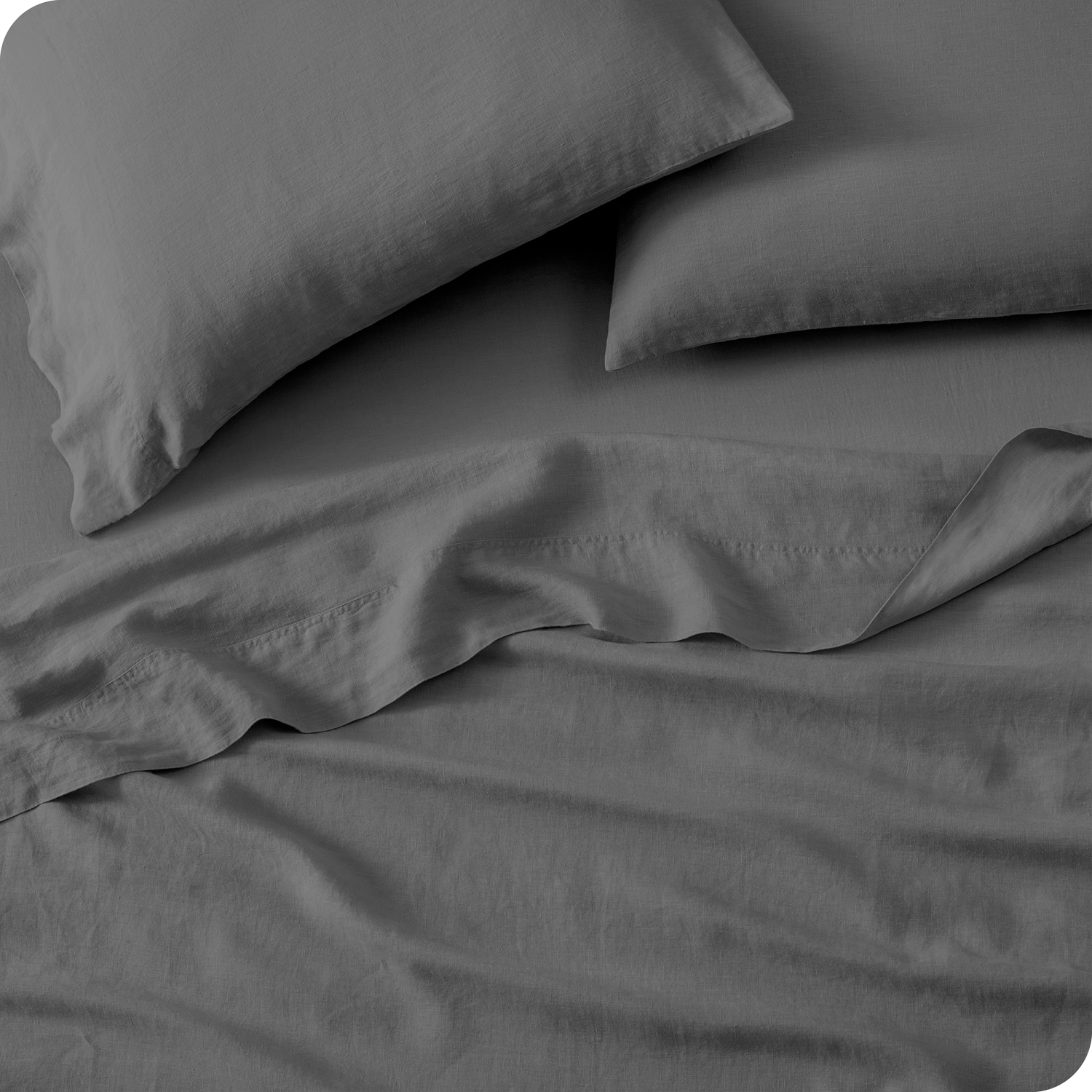 Bare Home Sheet Set - Ultra-Soft Linen Bed Sheets - Deep Pocket - Bedding Sheets & Pillowcases