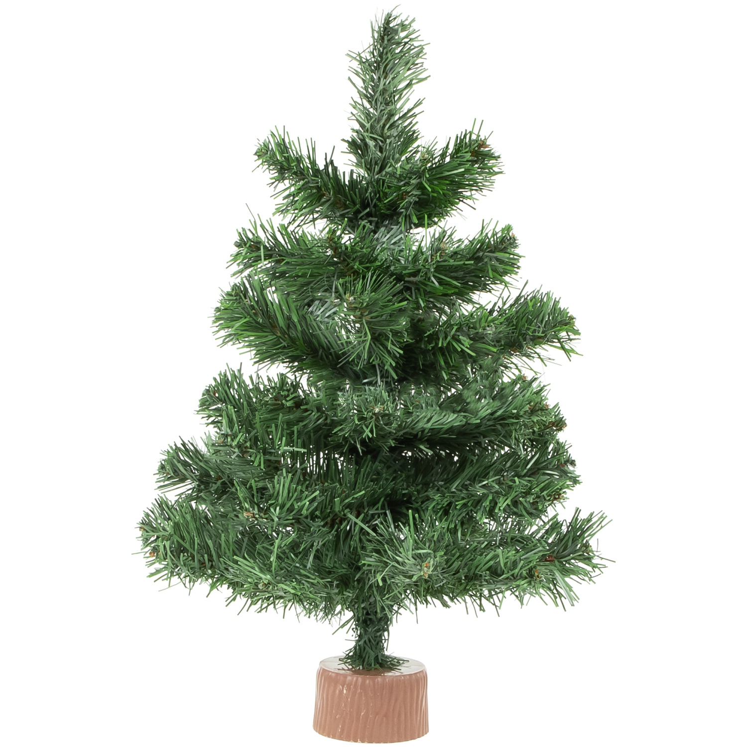 18" Mini Pine Medium Artificial Christmas Tree, Unlit