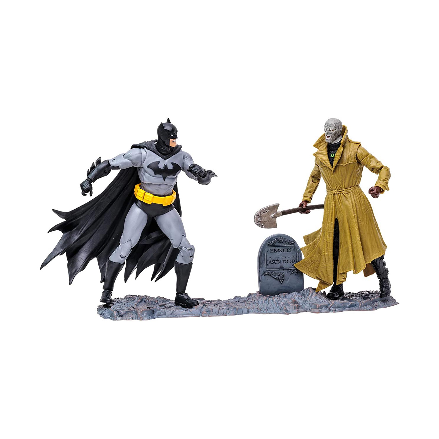 DC Multiverse Comic – figurine de 7 po Hush, ensemble de 2 – Batman vs Hush