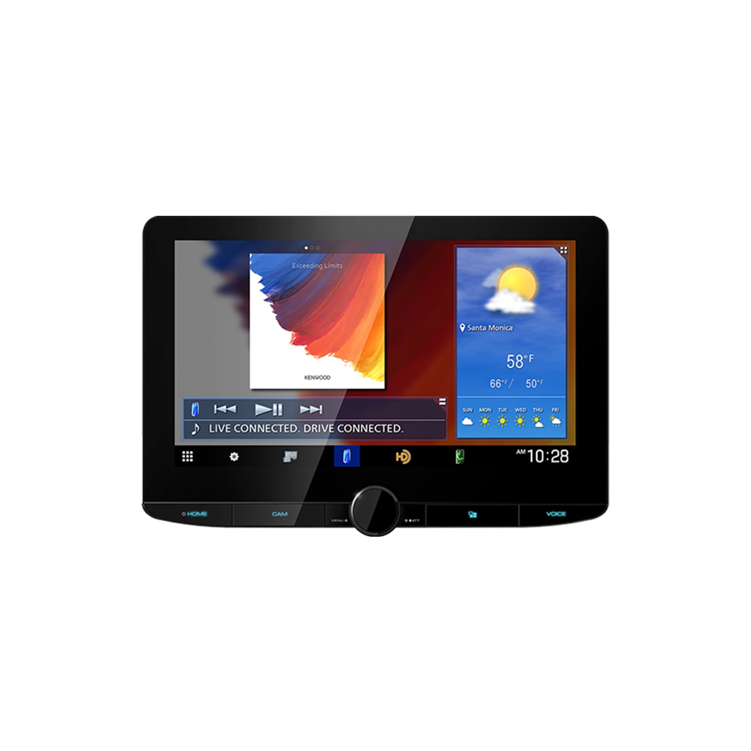 Récepteur multimédia numérique de 10.1 po DX1037S de Kenwood