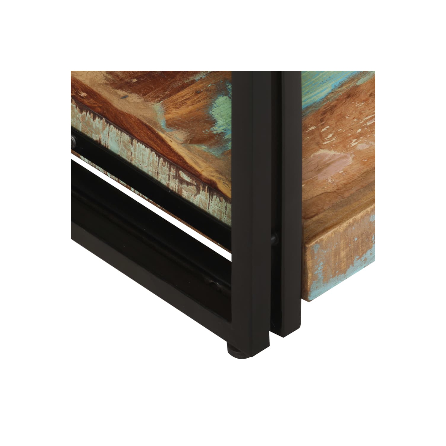 vidaXL TV Cabinet 35.4"x11.8"x15.7" Solid Reclaimed Wood