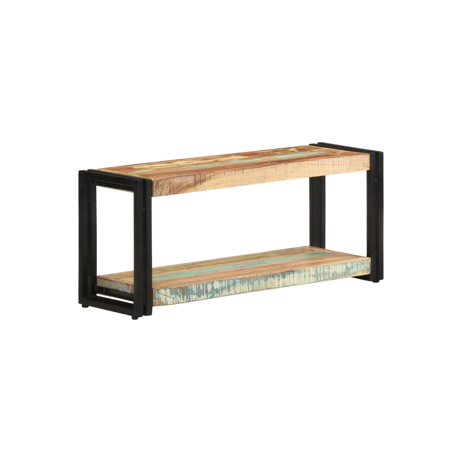 vidaXL TV Cabinet 35.4"x11.8"x15.7" Solid Reclaimed Wood