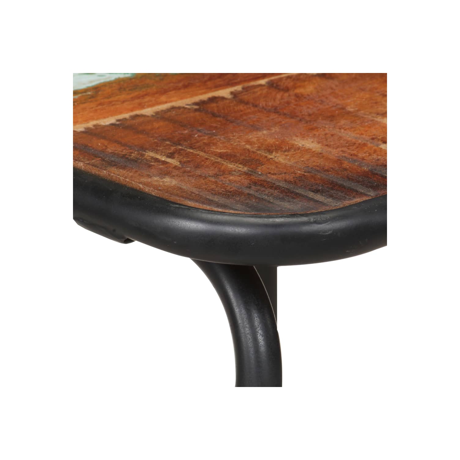 vidaXL Bar Chairs 2 pcs Solid Reclaimed Wood