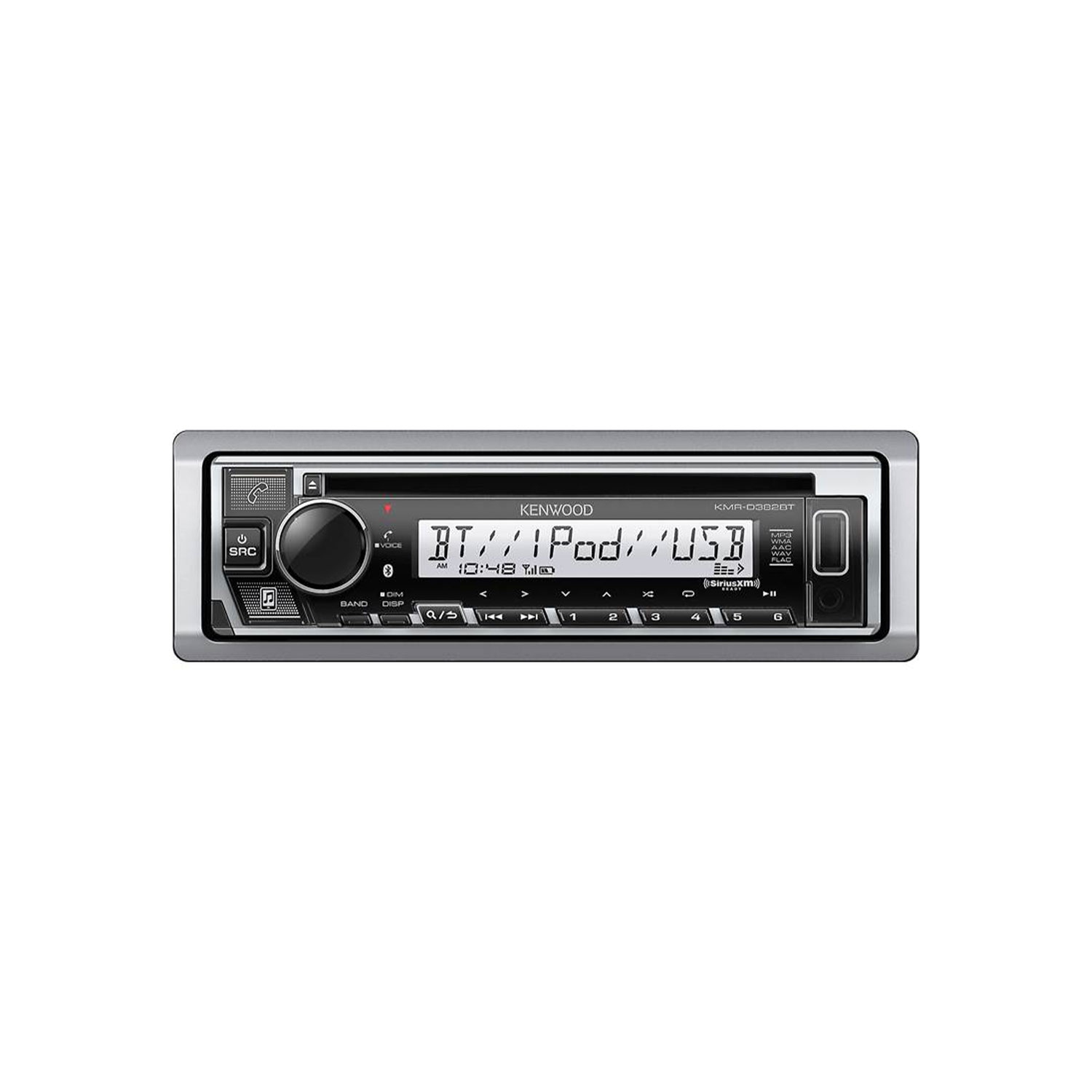 Kenwood KMR-D382BT Marine CD-Receiver with Bluetooth