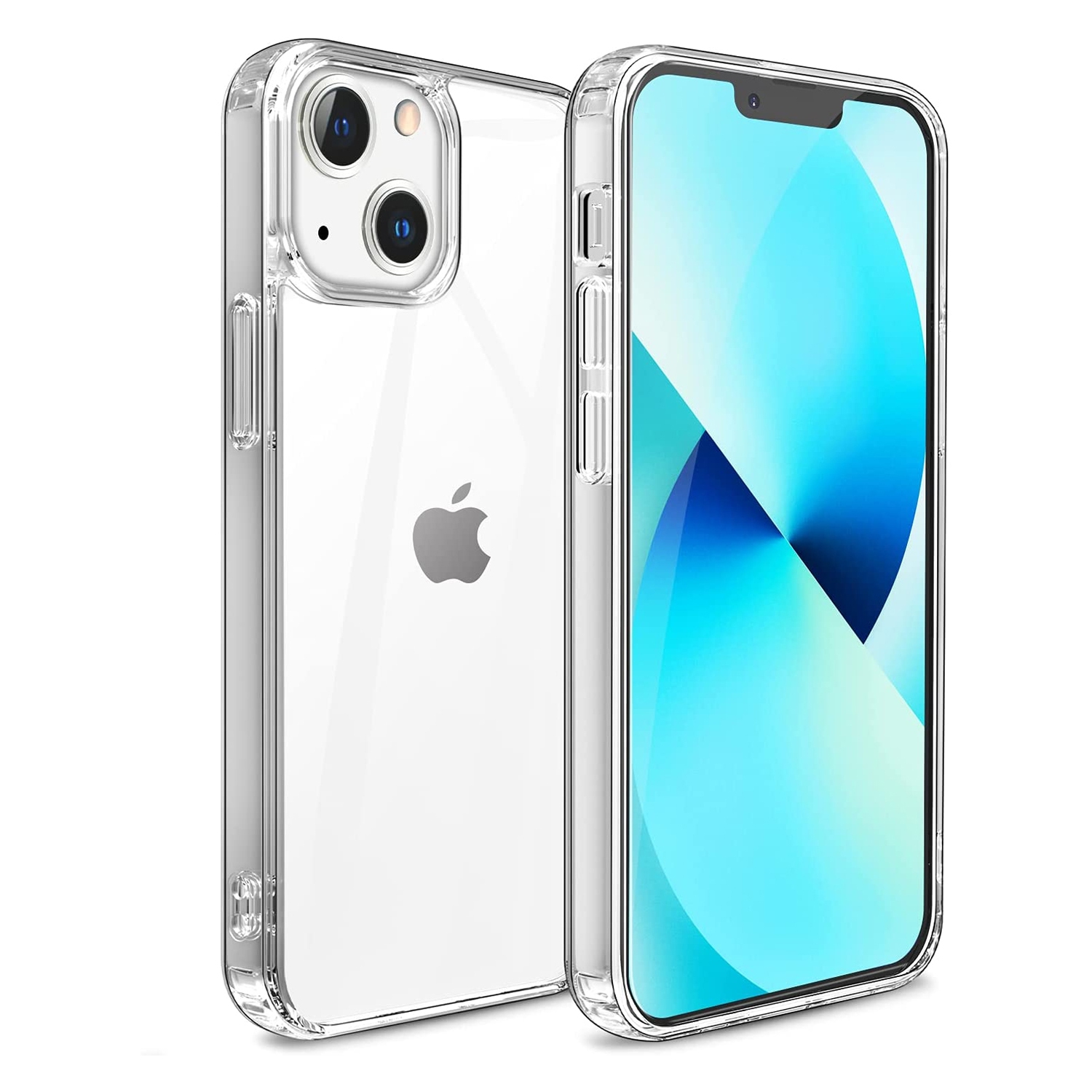 Étui d’Exian pour iPhone 13 mini TPU transparent