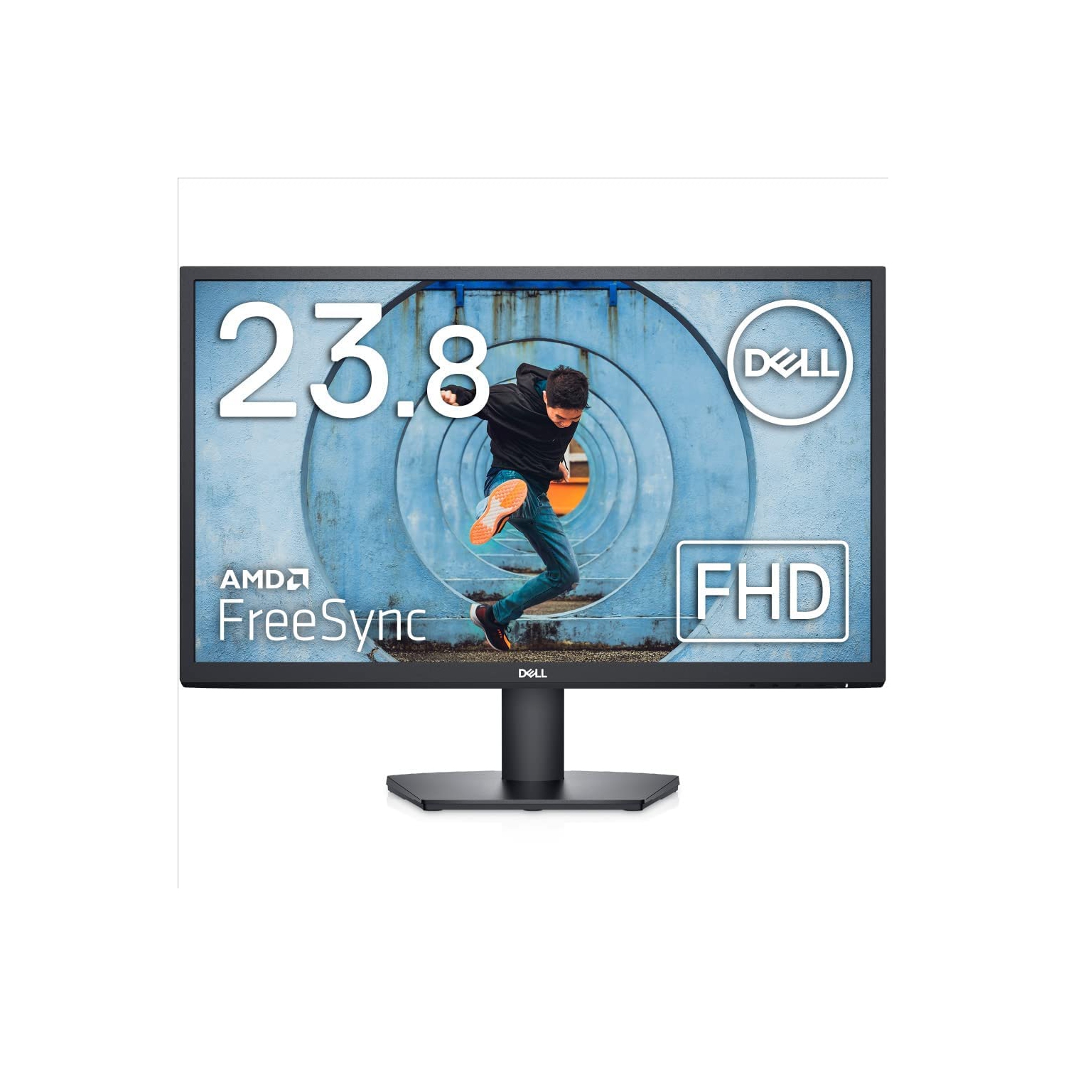  Dell SE2422HX Monitor - 24 inch FHD (1920 x 1080) 16:9 Ratio  with Comfortview (TUV-Certified), 75Hz Refresh Rate, 16.7 Million Colors,  Anti-Glare Screen with 3H Hardness - Black : Electronics