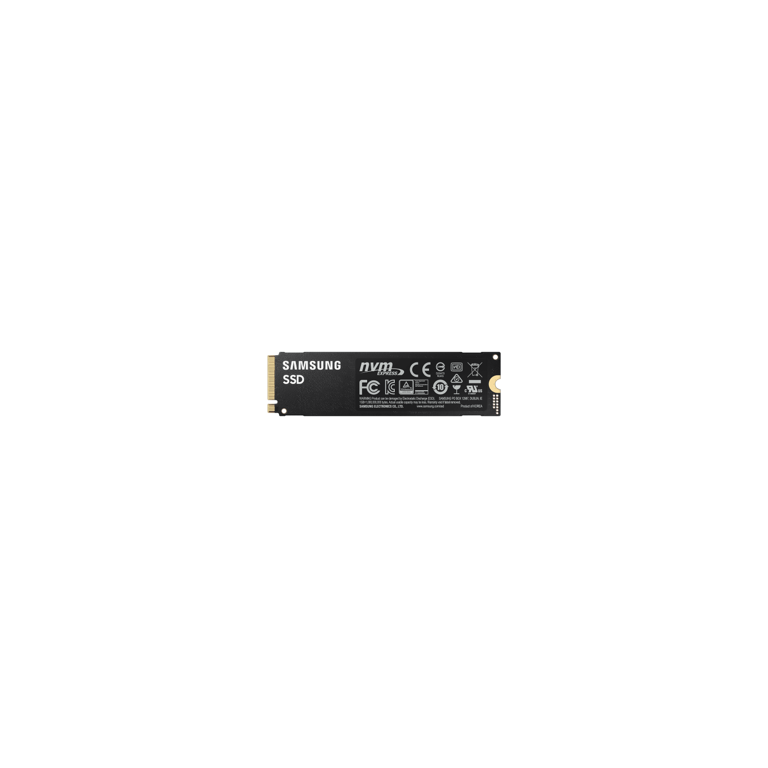 Disque SSD interne PCIe 4.0 NVME M.2 de 1 To 980 PRO de Samsung 7000 Mo/s