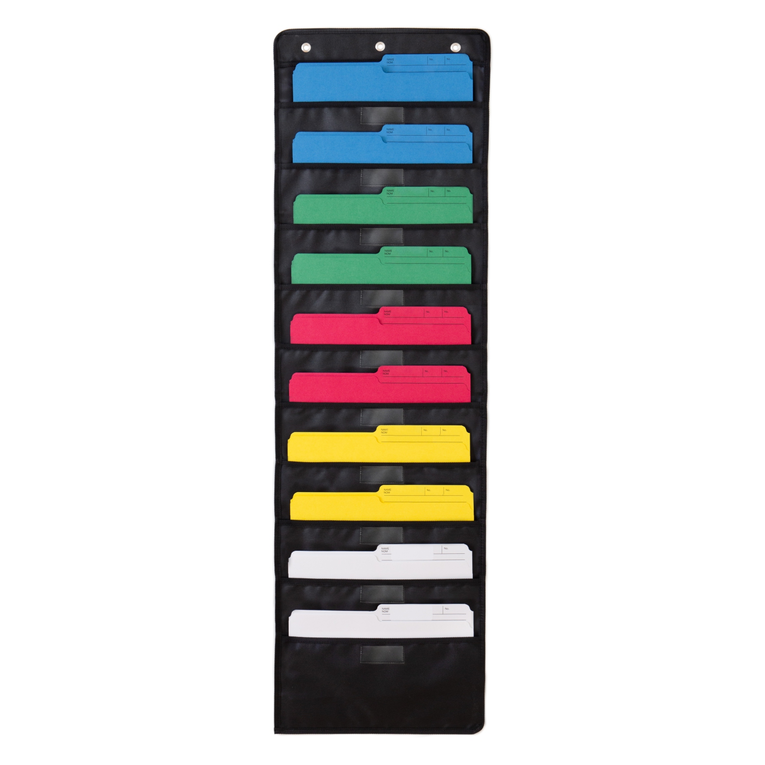 Classeur suspendu | tableau noir, format lettre, pochette de rangement pour le bureau, la maison et la salle de classe – WallDeca