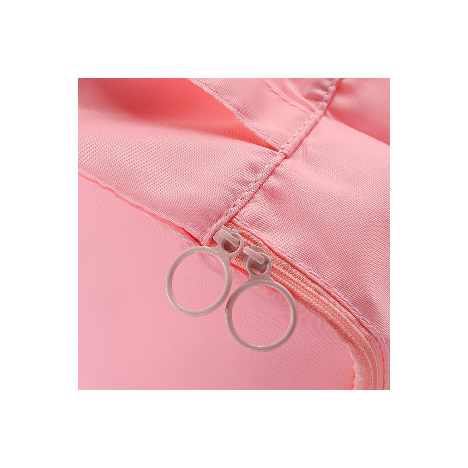 6 pcs Foldable Waterproof Packing Cubes, Easy Storage Durable Travel Bag Organizer Set - Pink