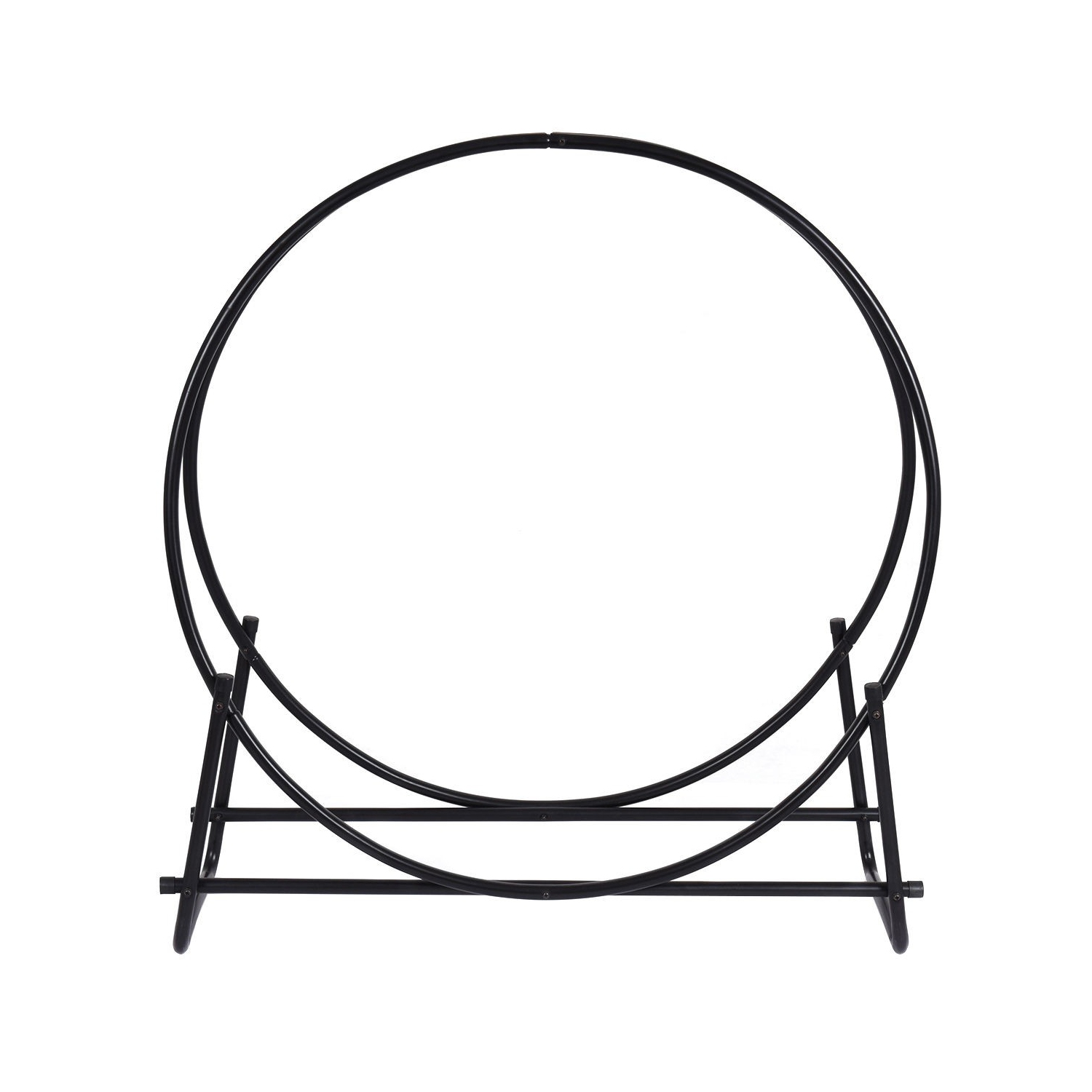 40-inch Tubular Steel Firewood Storage Rack