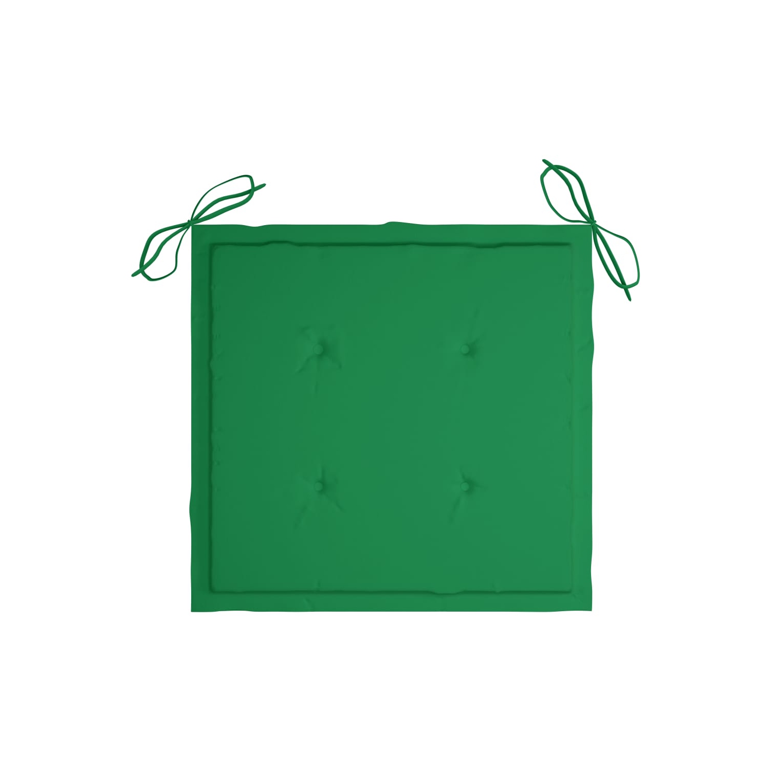 vidaXL Patio Dining Chairs 2 pcs with Cushions Solid Acacia Wood