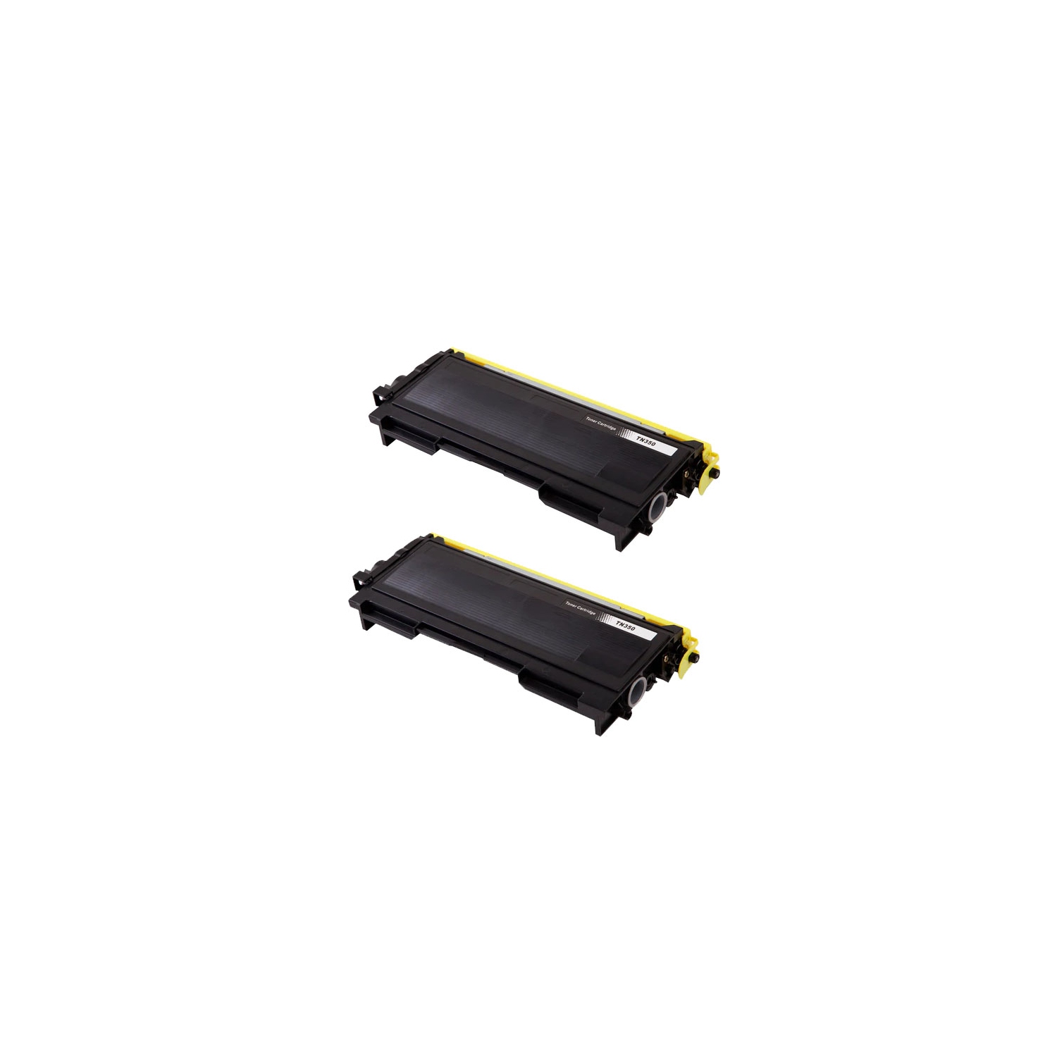 Max Saving - 2PK Compatible TN350 Black Toner Cartridge for Brother TN-350 , DCP-7010, DCP-7020, DCP-7025, HL-2030, HL-2040